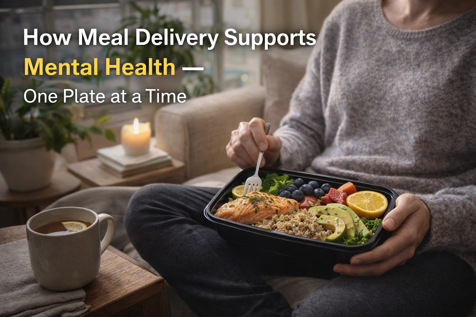 How Meal Delivery Supports Mental Health — One Plate at a Time