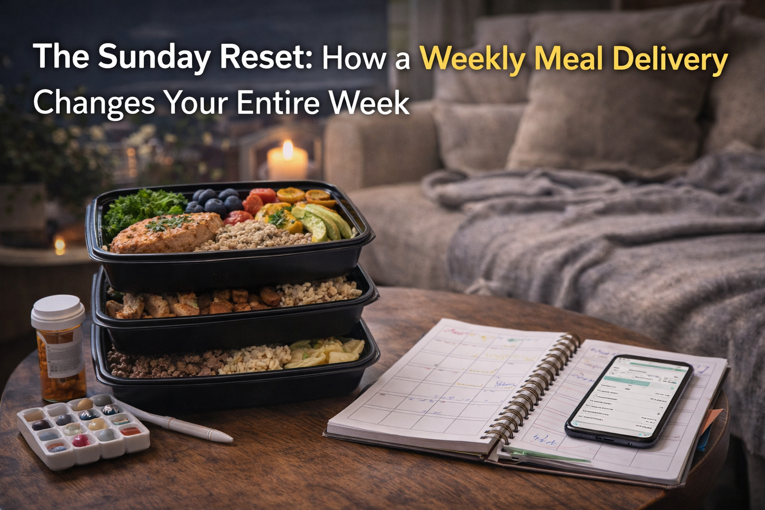 The Sunday Reset: How a Weekly Meal Delivery Changes Your Entire Week