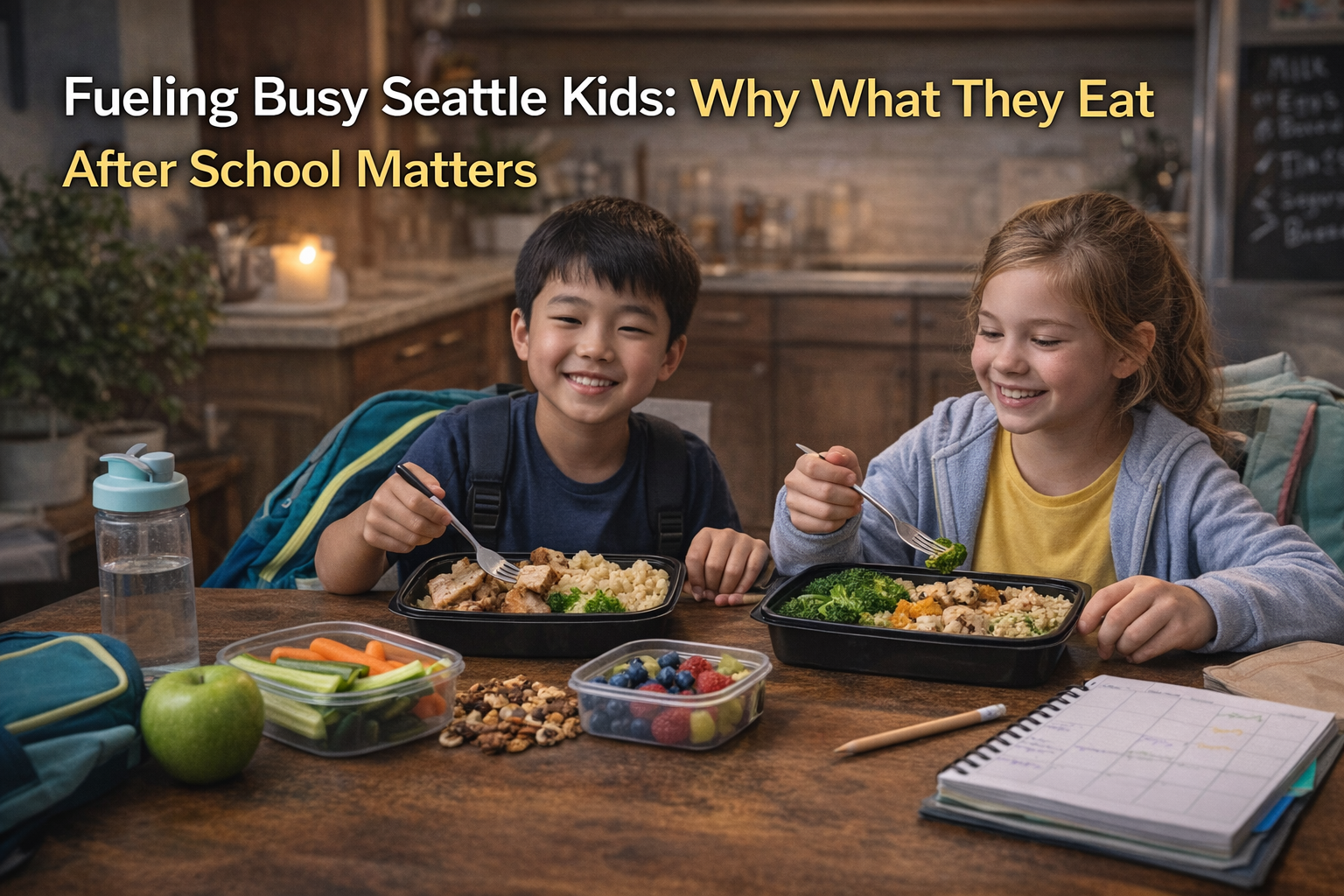 Fueling Busy Seattle Kids: Why What They Eat After School Matters