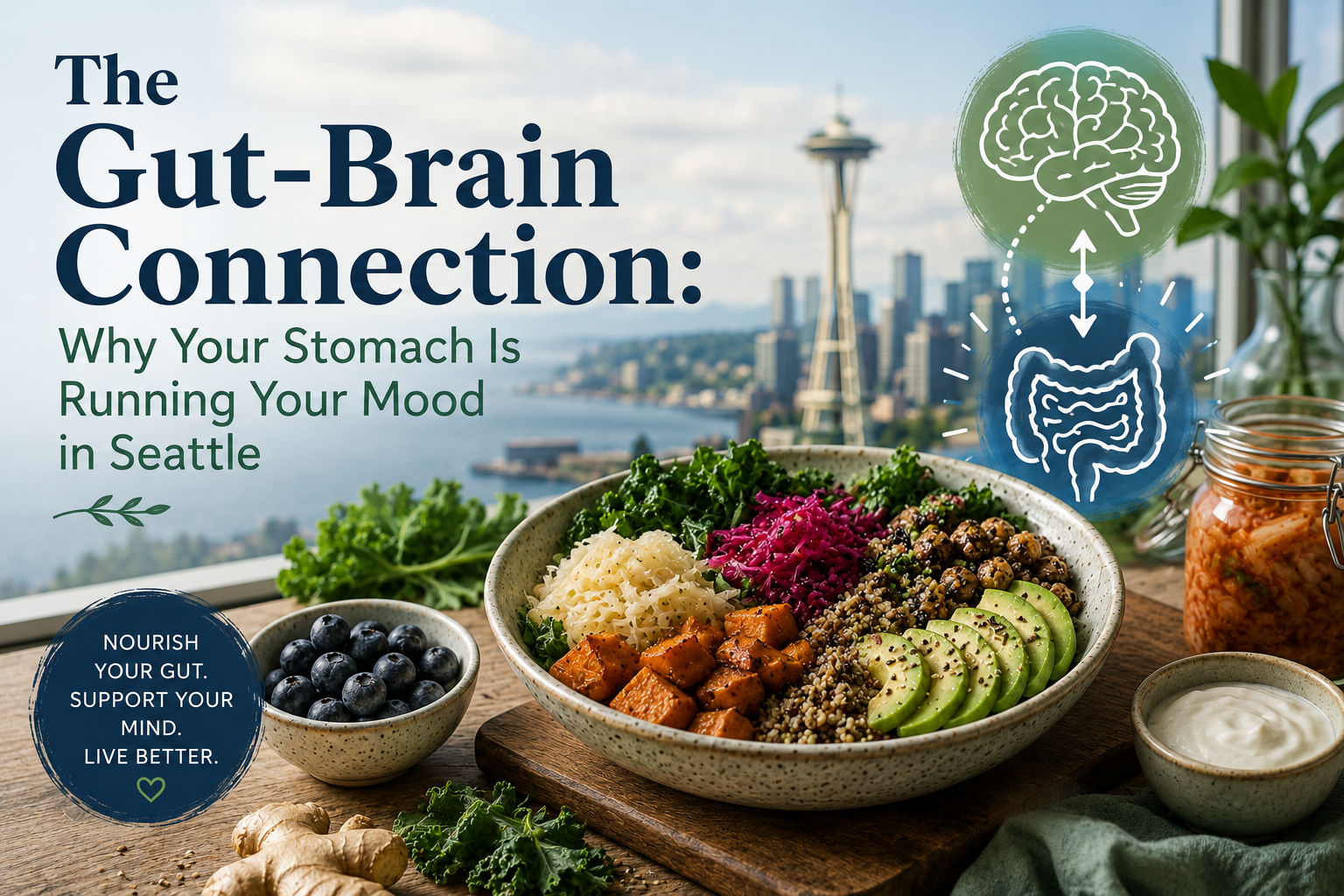 The Gut-Brain Connection: Why Your Stomach Is Running Your Mood in Seattle