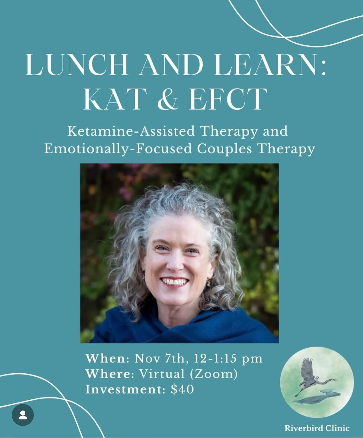 Last chance to sign up for this introductory workshop on the revelatory combination of Emotionally-Focused Ketamine-Assisted therapy with Kathryn Rheem this Friday! ✨Link in bio to register ✨ 

Kathryn Rheem, Ed.D., LMFT, [Euro-American, cisgender, h