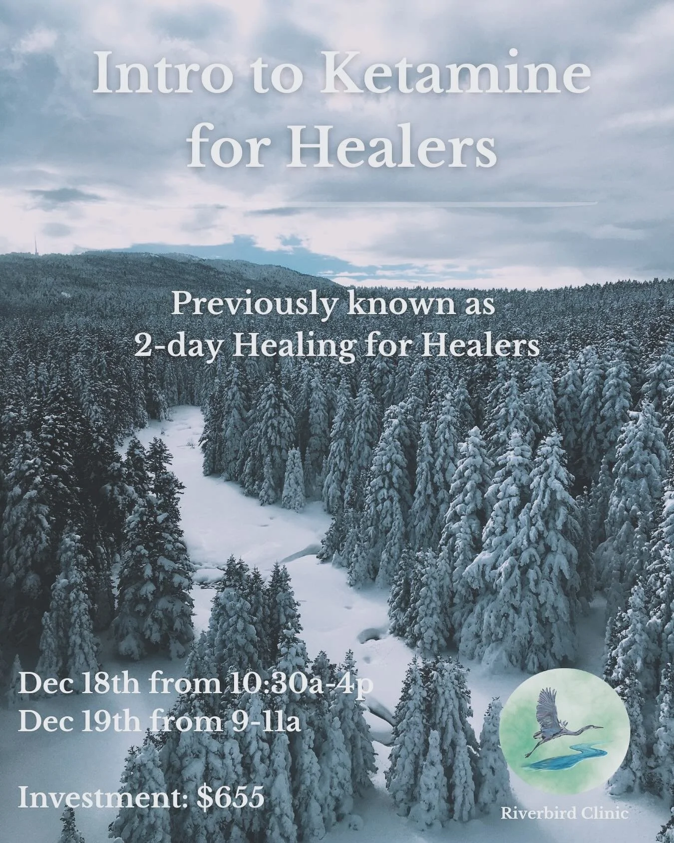 ❄️Join us for our final healers group of 2025! This group is specifically designed for professionals in the healing arts and people in caregiving roles. 

You can look forward to:
✨a small group of 4-6 participants &amp; 2 clinicians
✨a safe space fo