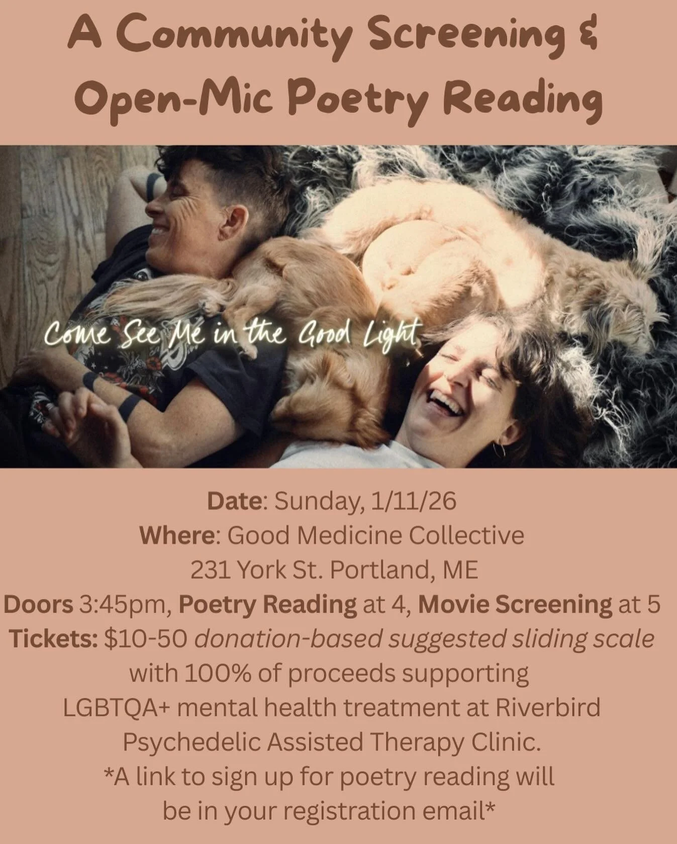 Some nights you need to sit in a room with strangers and remember that tenderness is resistance,&nbsp;that your beating heart is a miracle, that we&rsquo;re all just trying to find language for the ache and the light.&nbsp;

For the grief astronomers