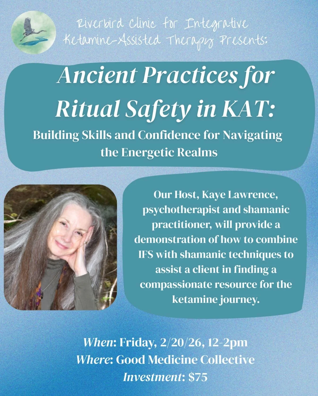 ✨link to register in bio✨

Hosted by Kaye Lawrence, who has been practicing and teaching shamanism for over two decades and is also a practicing psychotherapist licensed in Maine. Her heart work is teaching and supporting others to transform personal