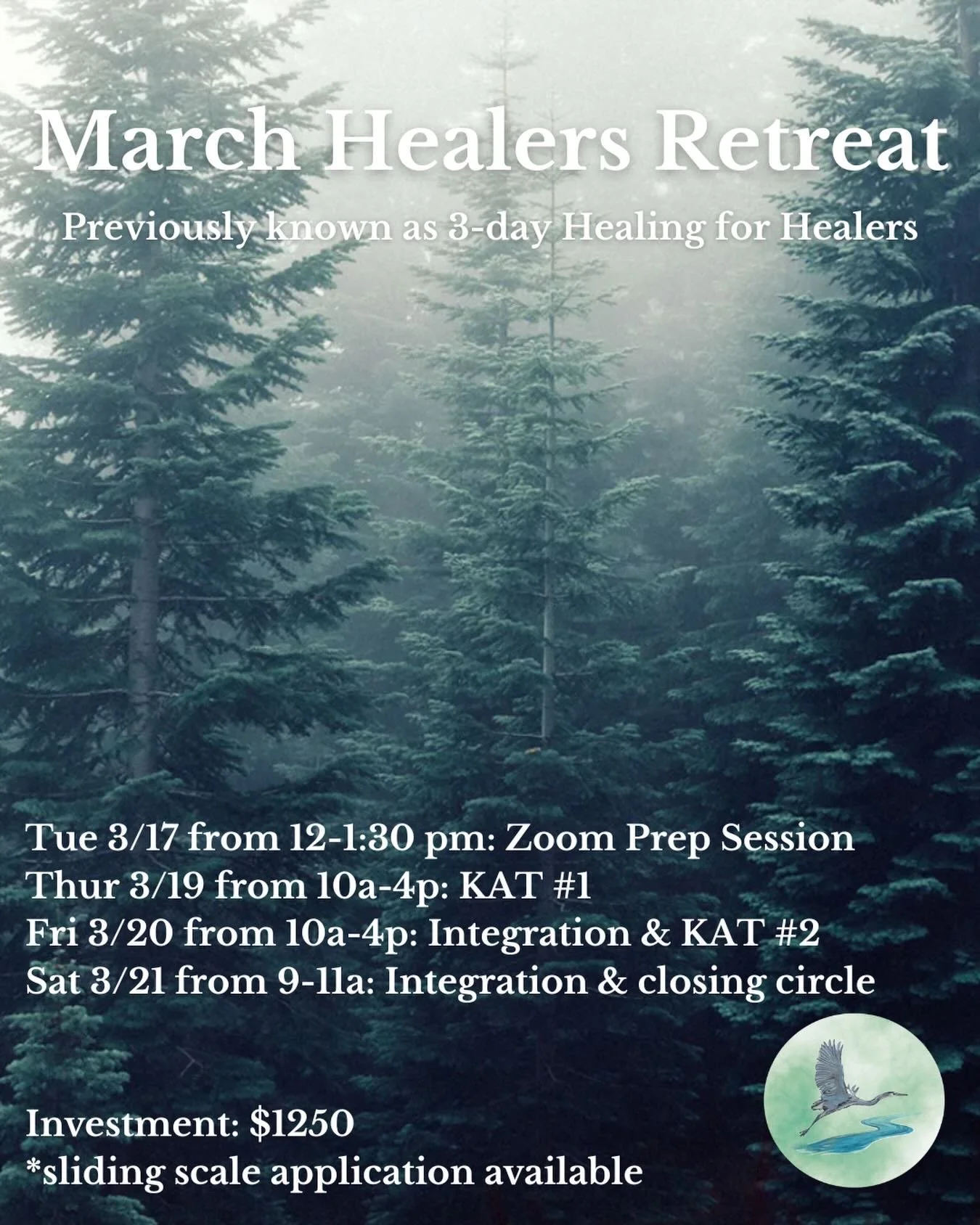 🌟This 3-day group series is for individuals working in the healing professions/human services field who want to deepen their personal healing work, explore their role as healers, address burnout and compassion fatigue, and foster connection and comm