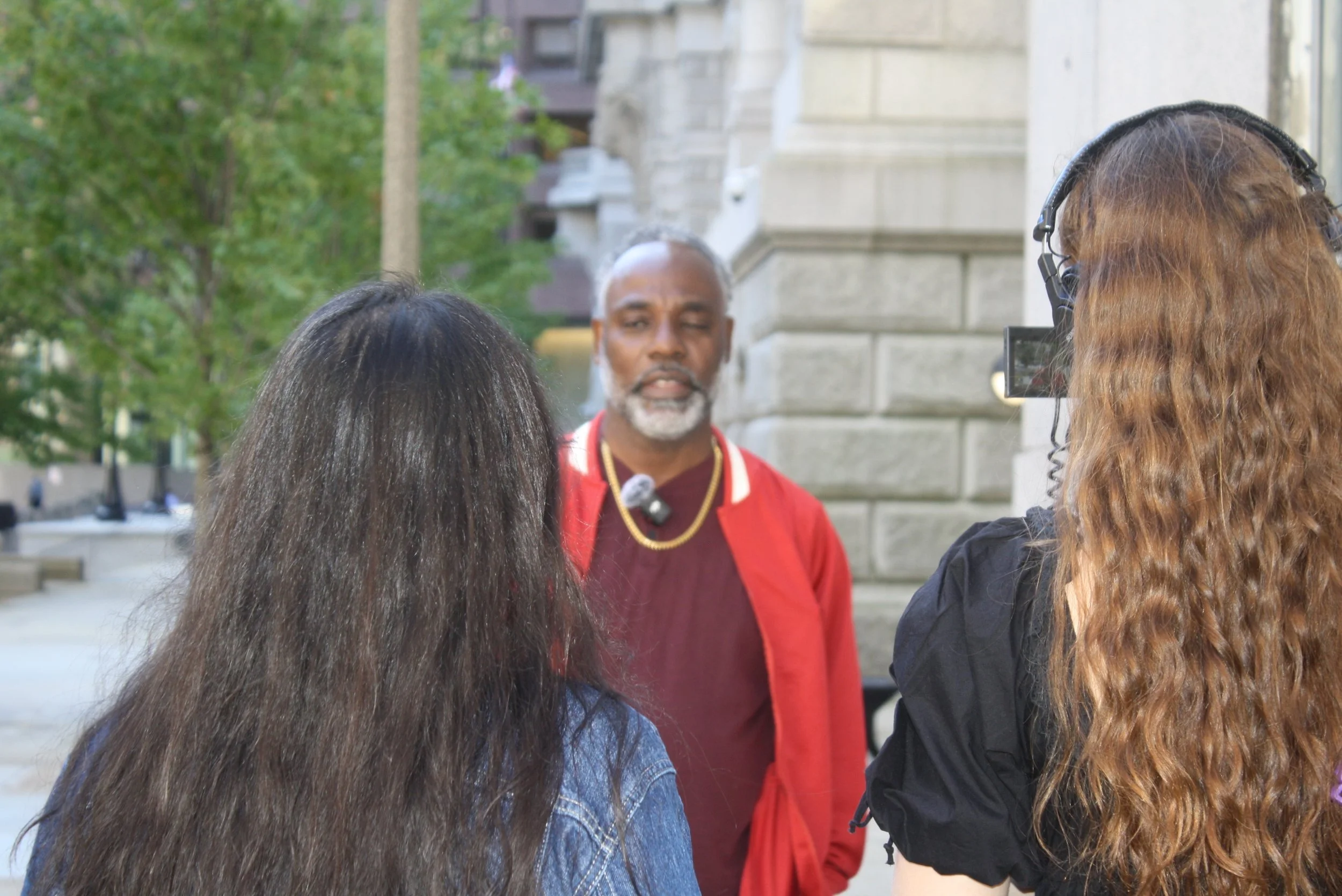 Homeowner giving testimonial about predatory lending