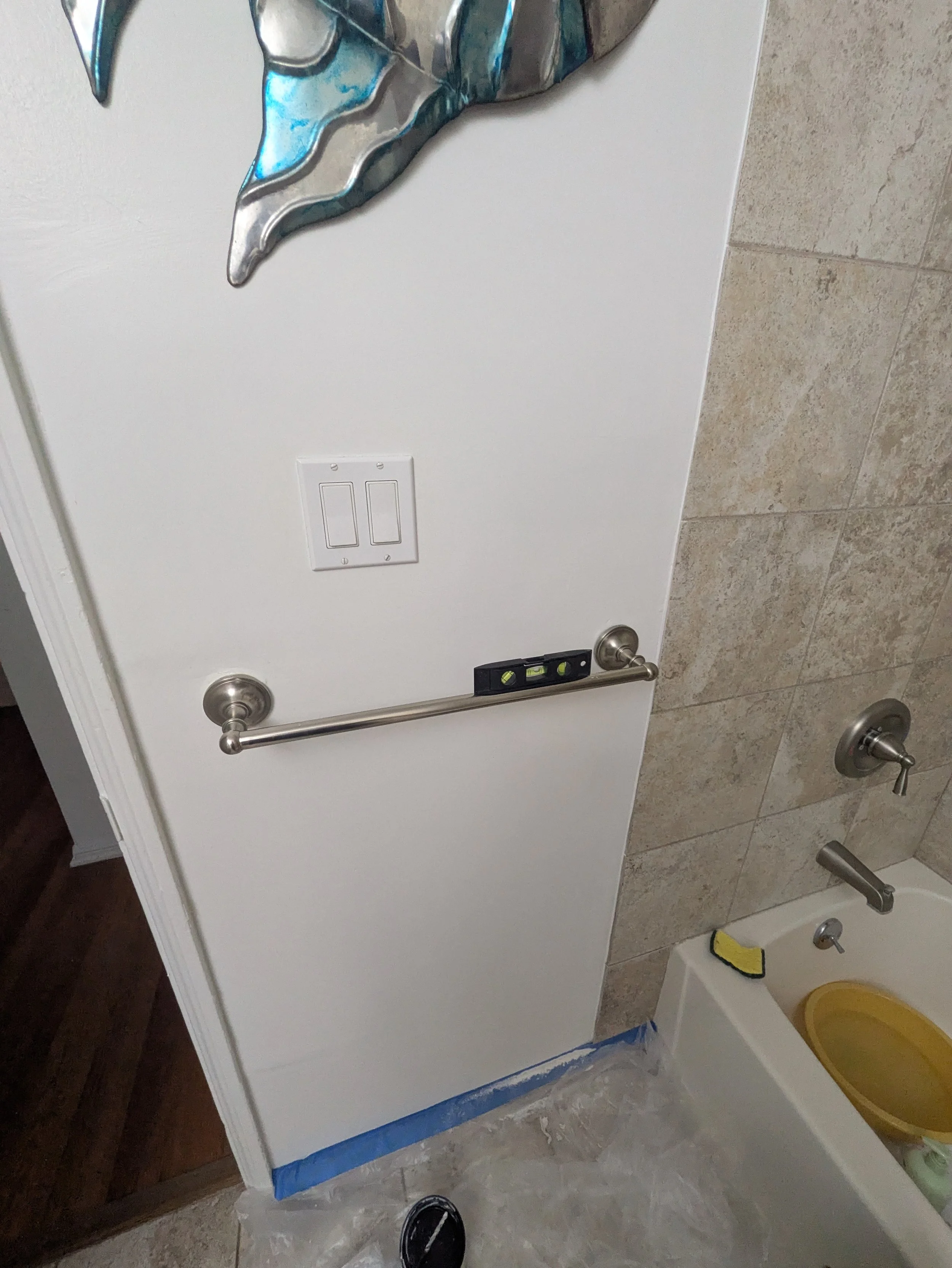 Bathroom Fixture and Wall Repair