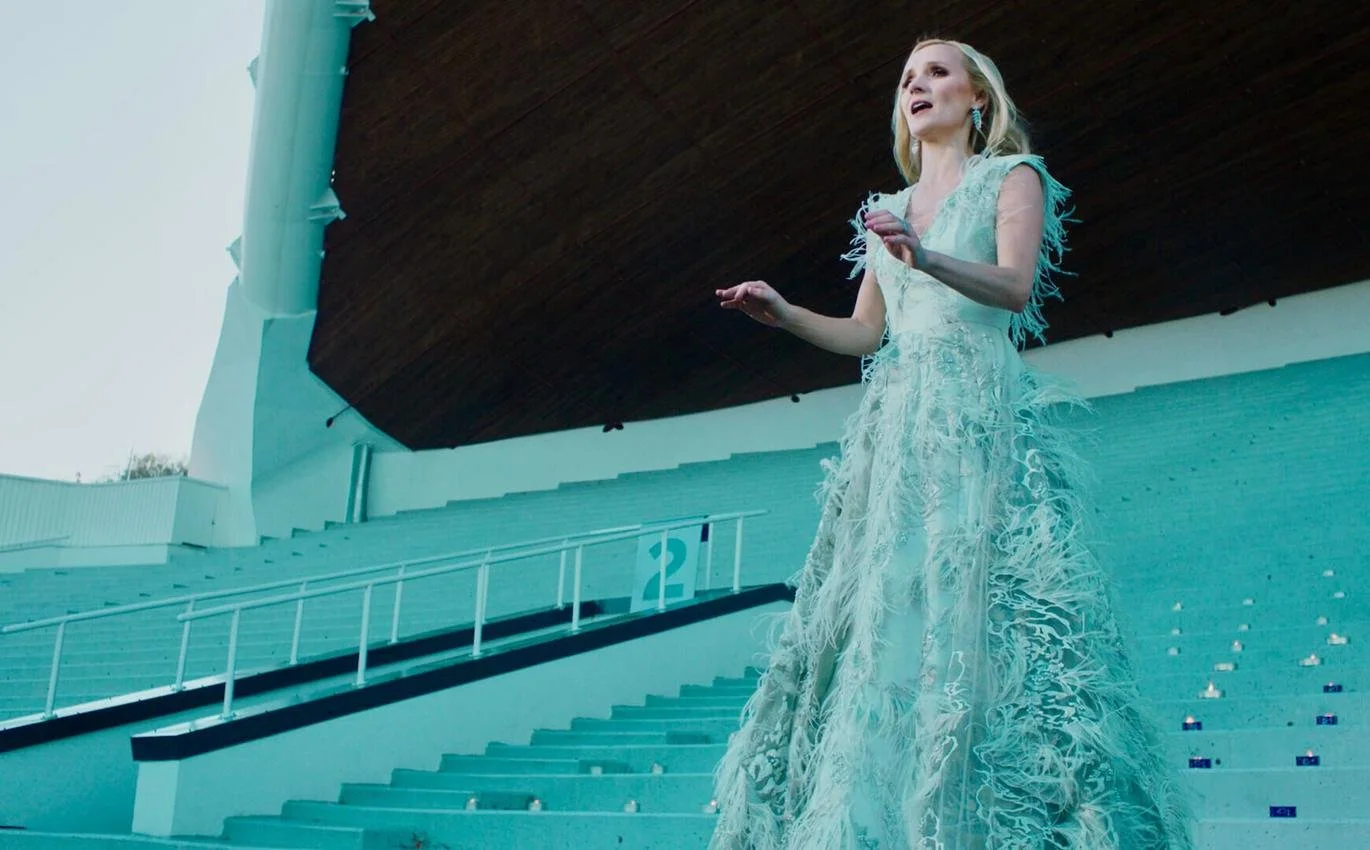 A music video filmed in Tallinn for a song featured in a Broadway musical has been released