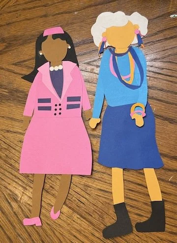 Handmade Customizable Paper Dolls