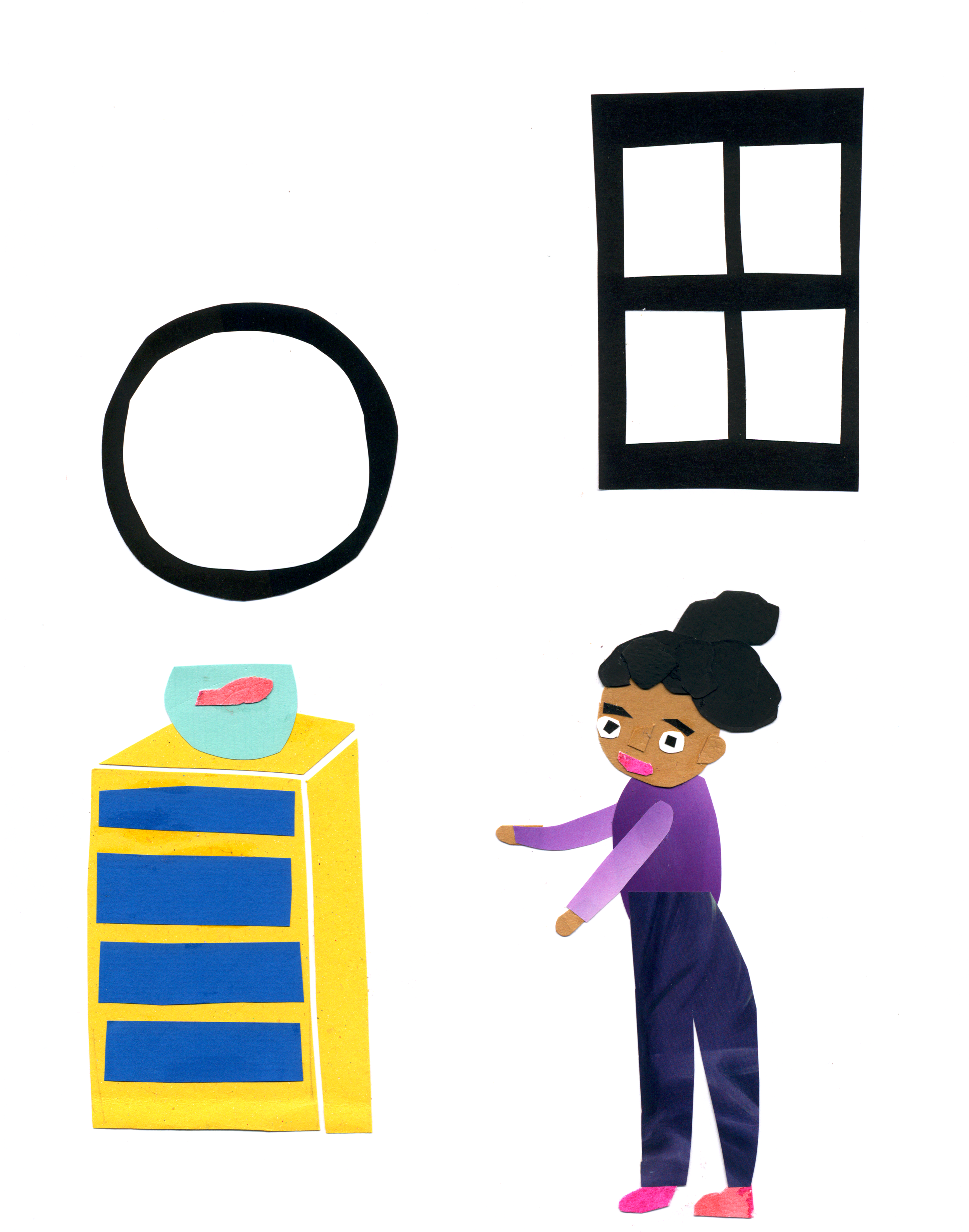 Promise to take joy in the simple things, like a goldfish in a bowl