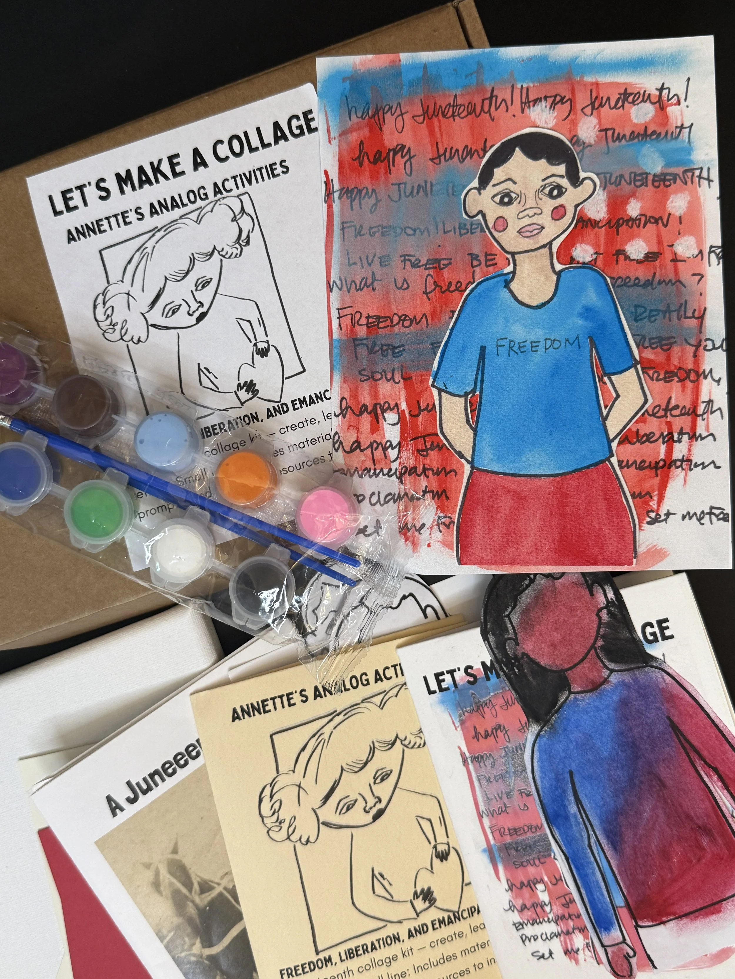 Analog Collage Kit - Celebrating History & Creativity
