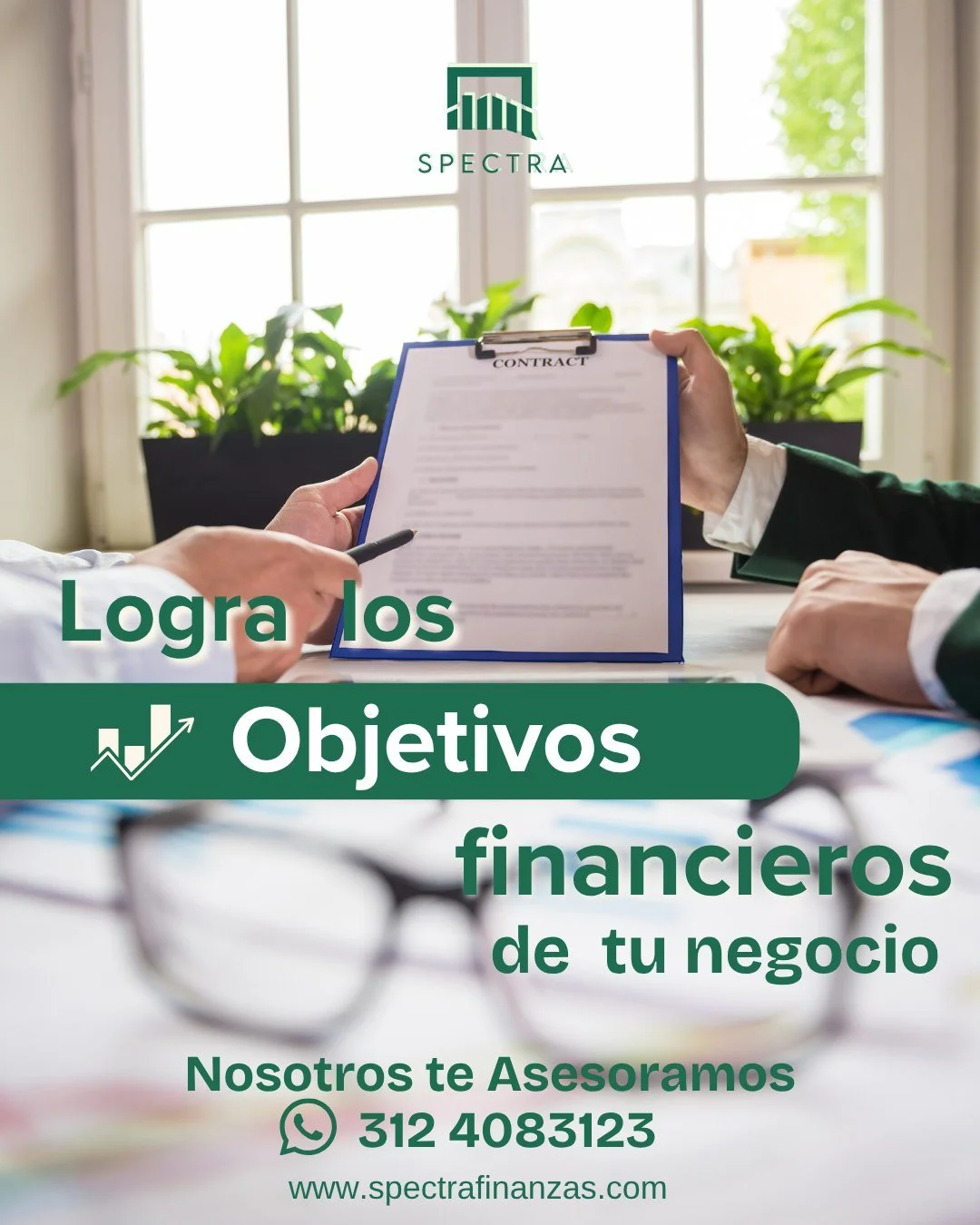 Los objetivos financieros no se logran solos. Se construyen con estrategia, metodolog&iacute;a y el acompa&ntilde;amiento correcto.
Spectra es la firma especializada en tesorer&iacute;a y capital de trabajo que tu empresa necesita para operar con pre