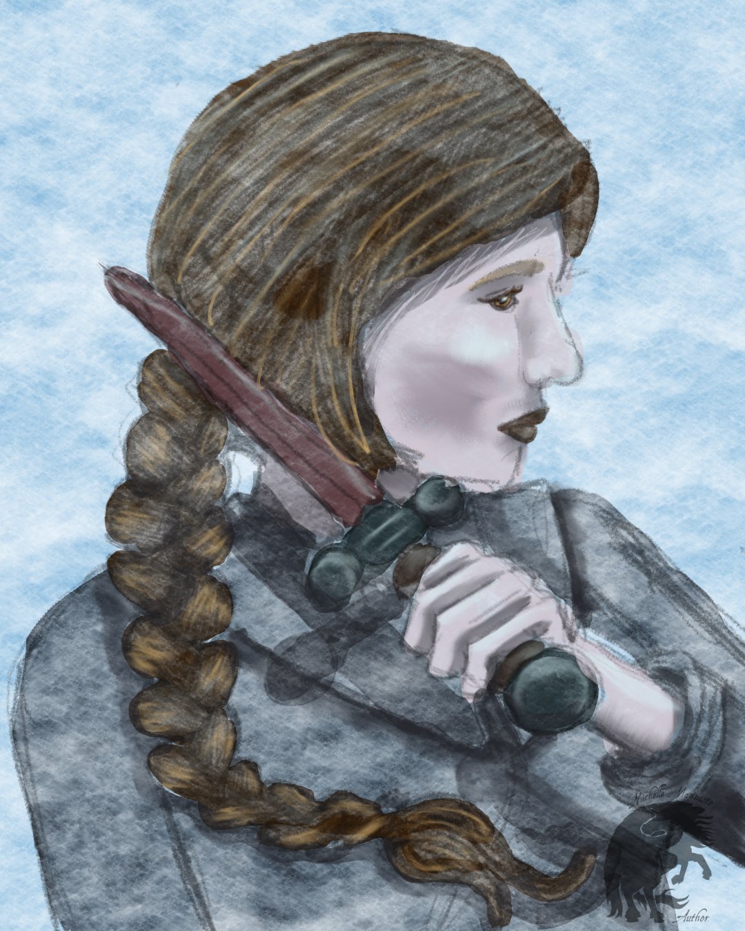 Character Spotlight: Alaĕna Bombyx (Stubborn, Sarcastic, and Slightly Stabby)
