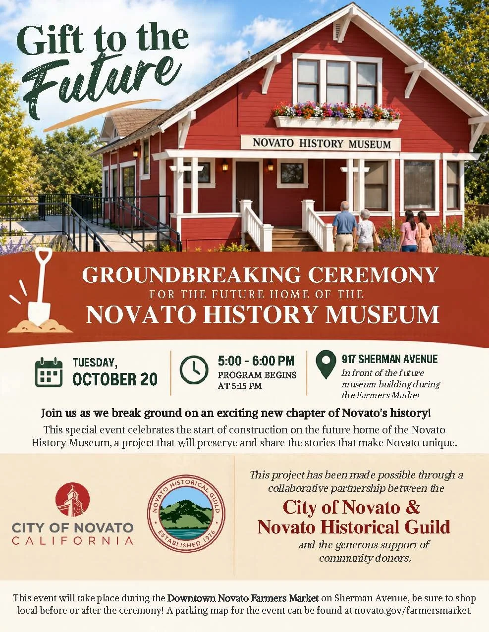 Groundbreaking Event Flyer