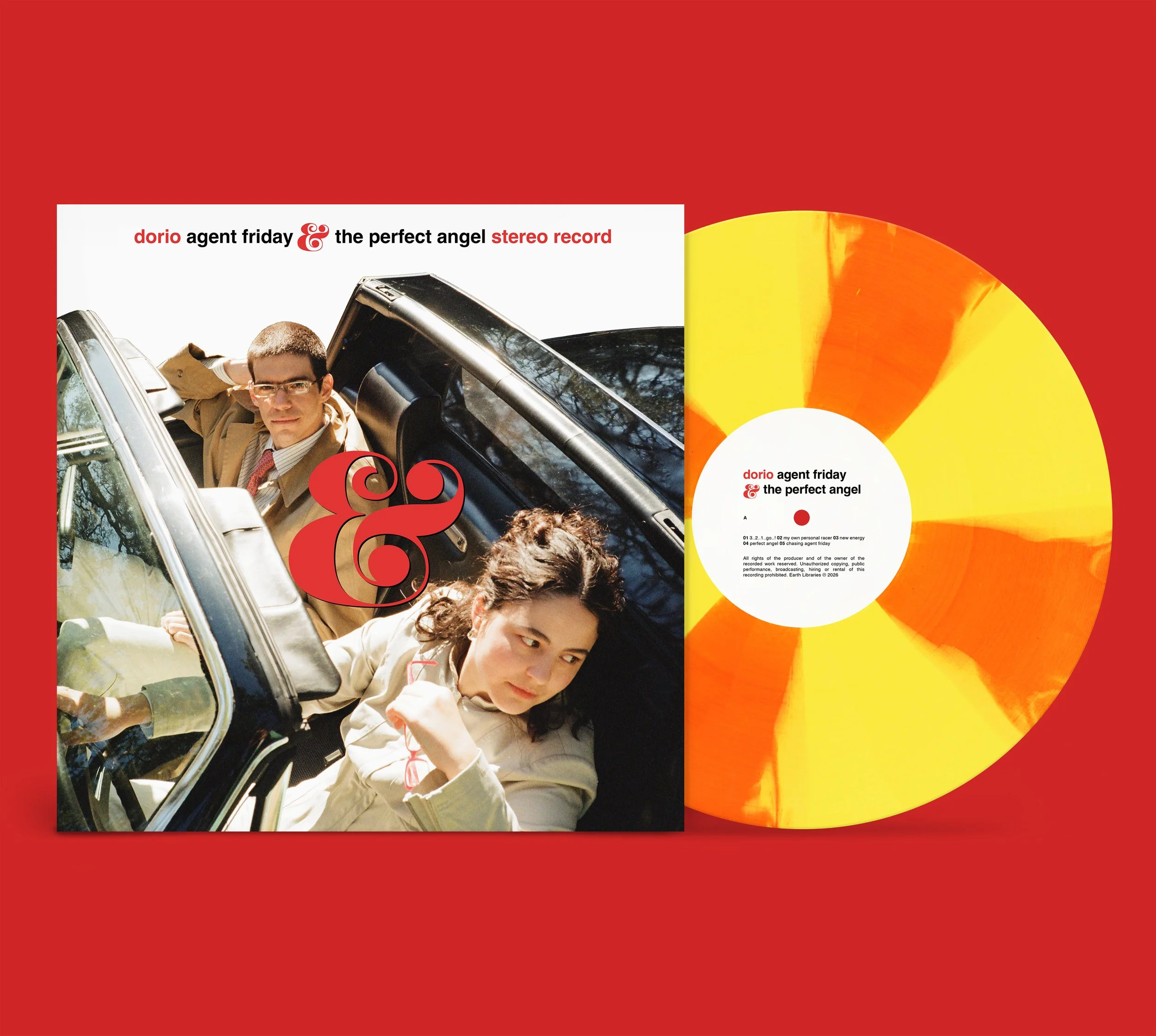 Agent Friday & the Perfect Angel - Angel Sunburst Vinyl