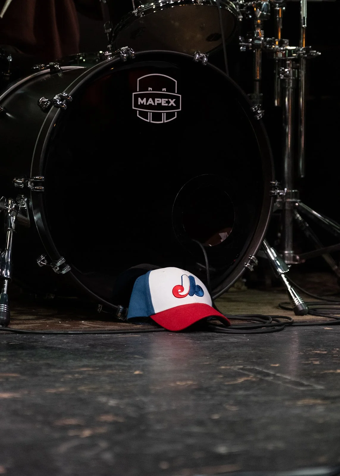 One of Aaron's favorite hats, honoring his spiritual presence at the event