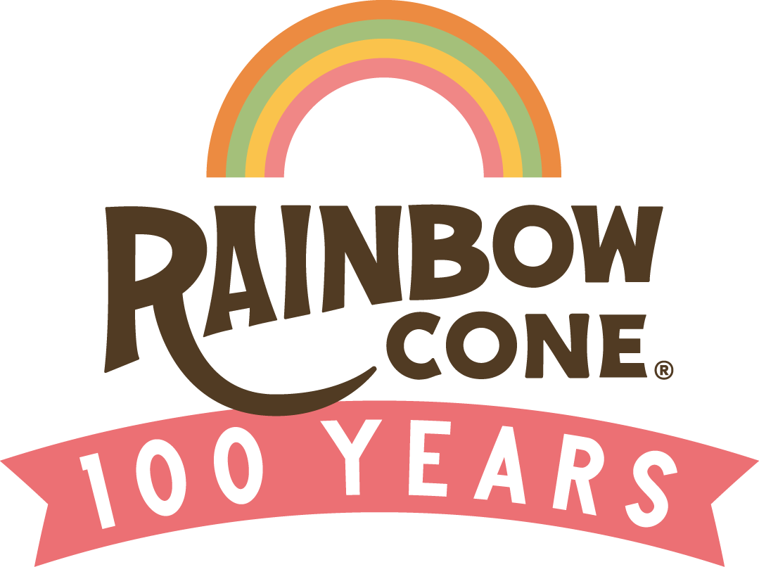 Rainbow Cone Ice Cream Day