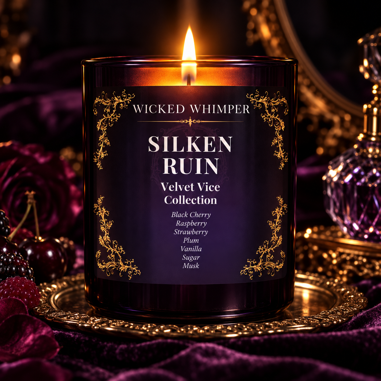 Silken Ruin 9 oz candle
