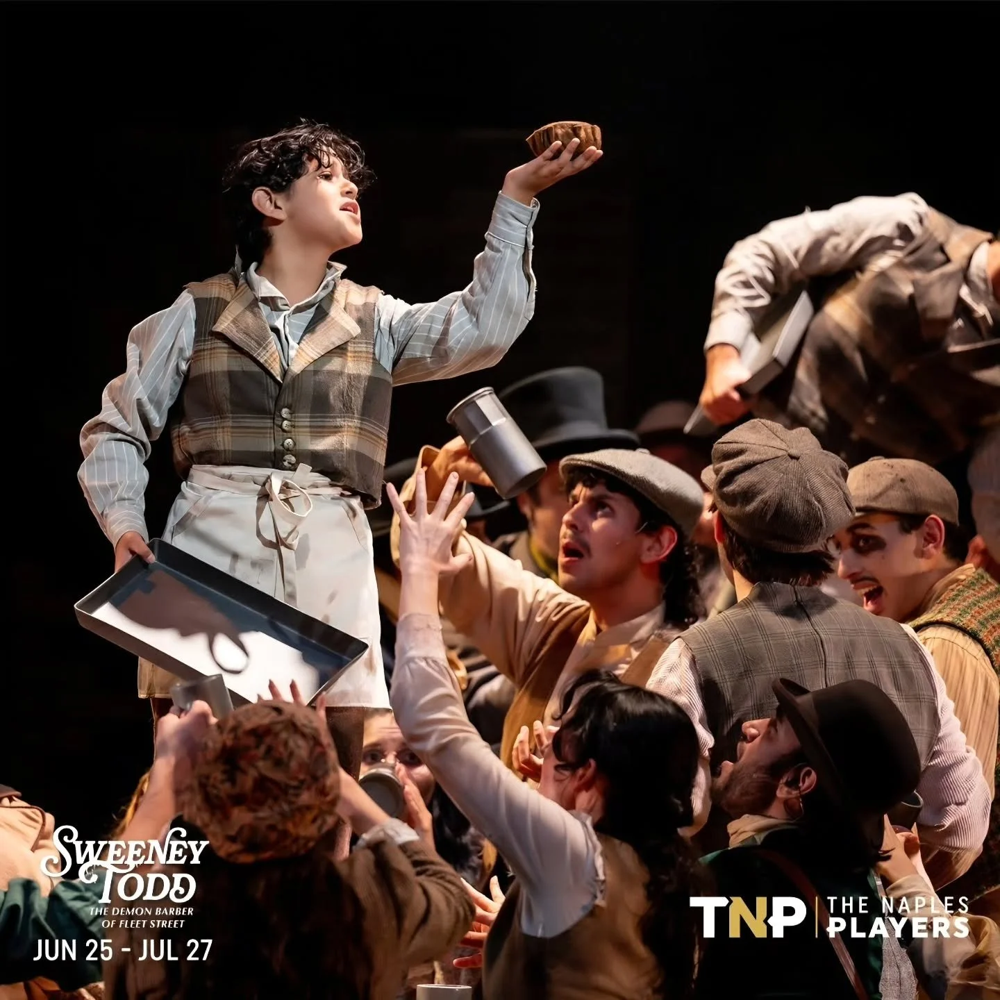 When you&rsquo;re 11 and already running a questionable bakery operation. 😅🥧 #EntrepreneurshipGoals

 #sweeneytoddthedemonbarberoffleetstreet #sweeneytoddmusical #SweeneyTodd #musicaltheatre