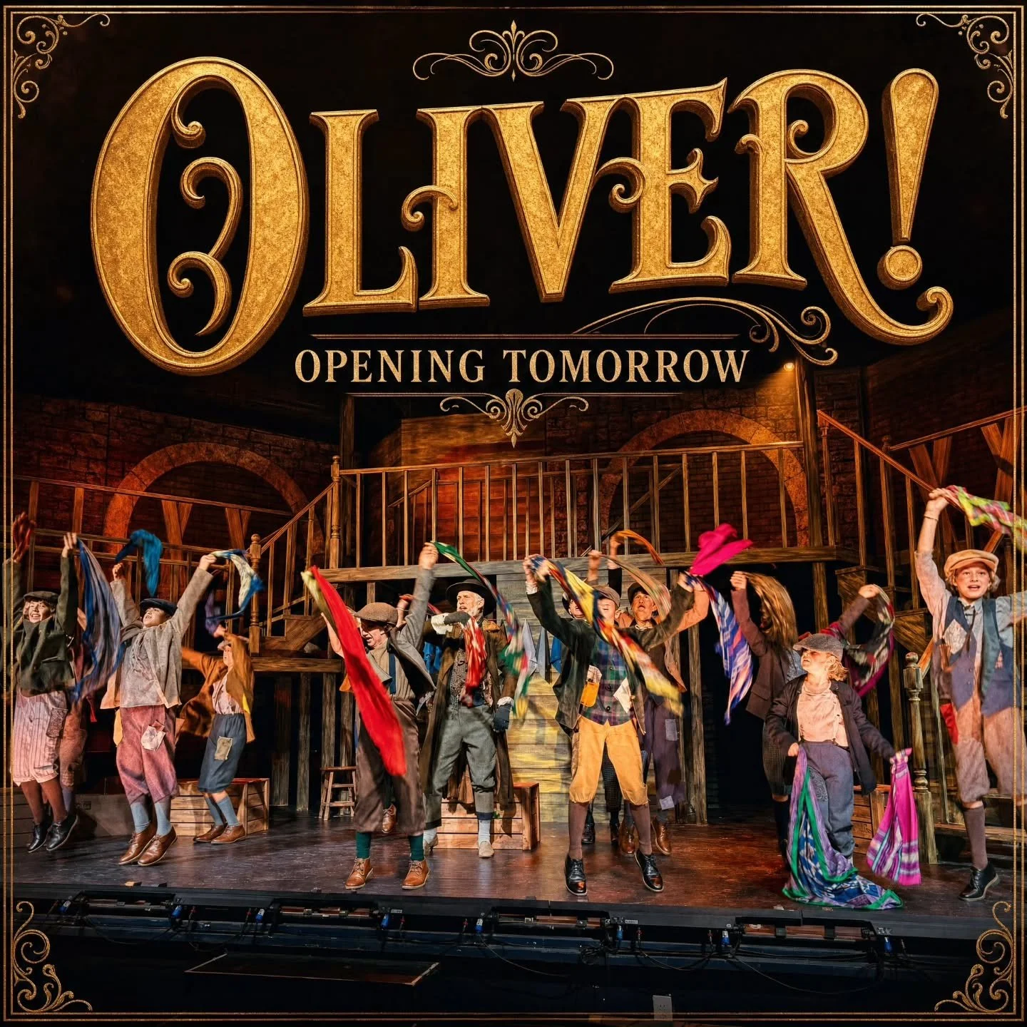 Come see Oliver! 

Opening tomorrow Thursday June 4th!