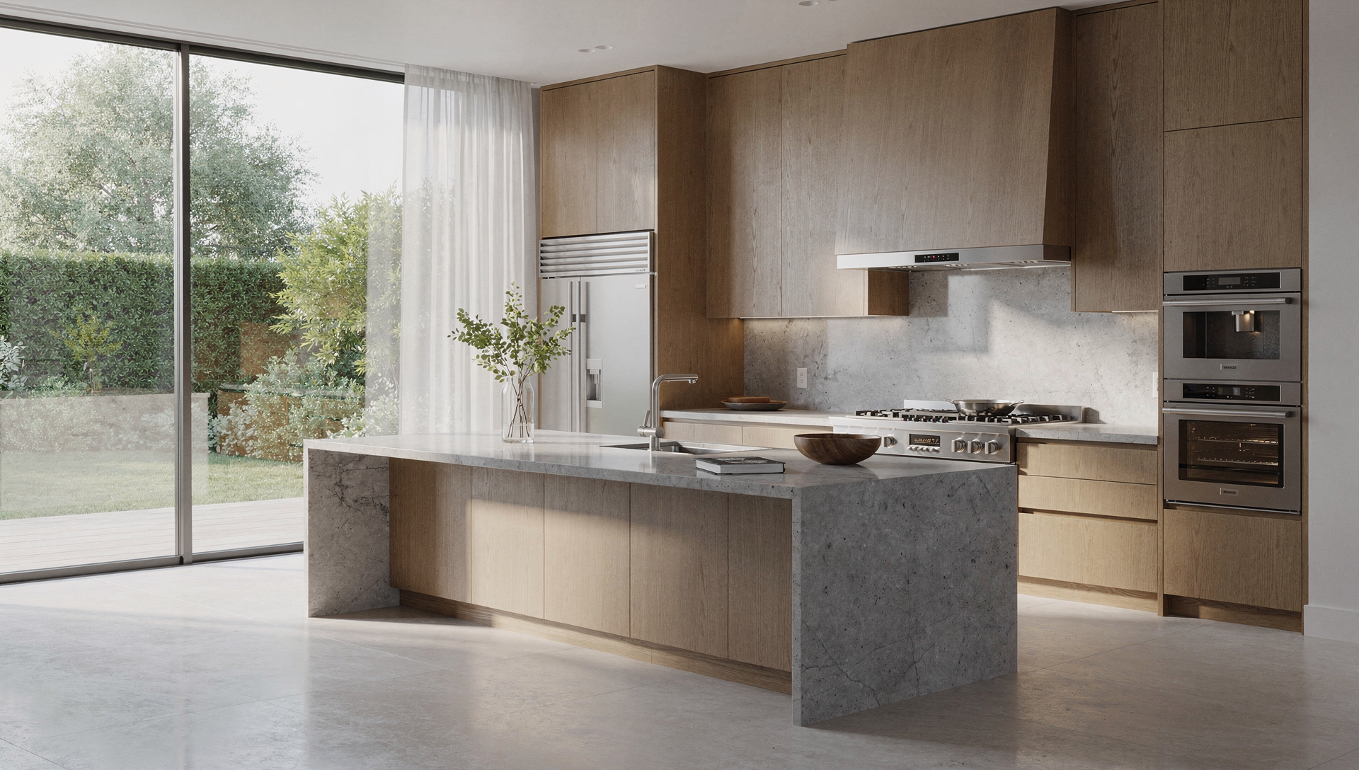 Kitchen expansion addition with modern layout, cabinetry, and upgraded finishes