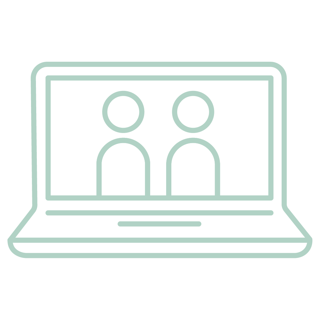 Geometric drawing of an outline square with sections divided by vertical, horizontal, and diagonal lines.
