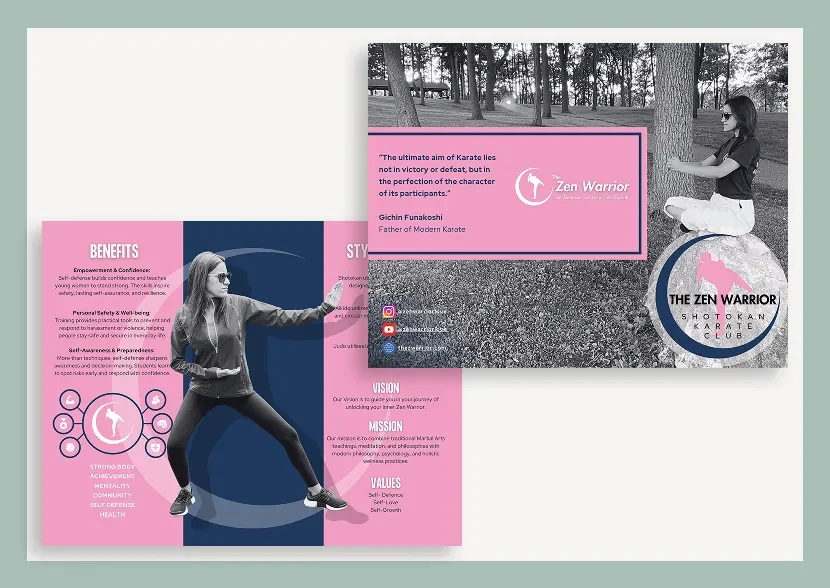 The Zen Warrior: Marketing Brochure