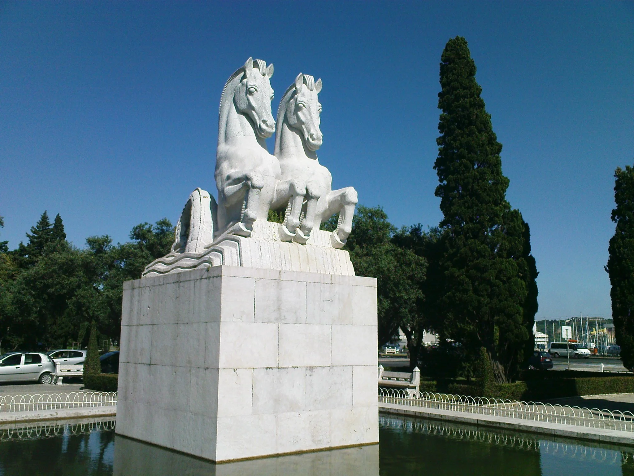   The Garden of the Imperial Palace, Belem  