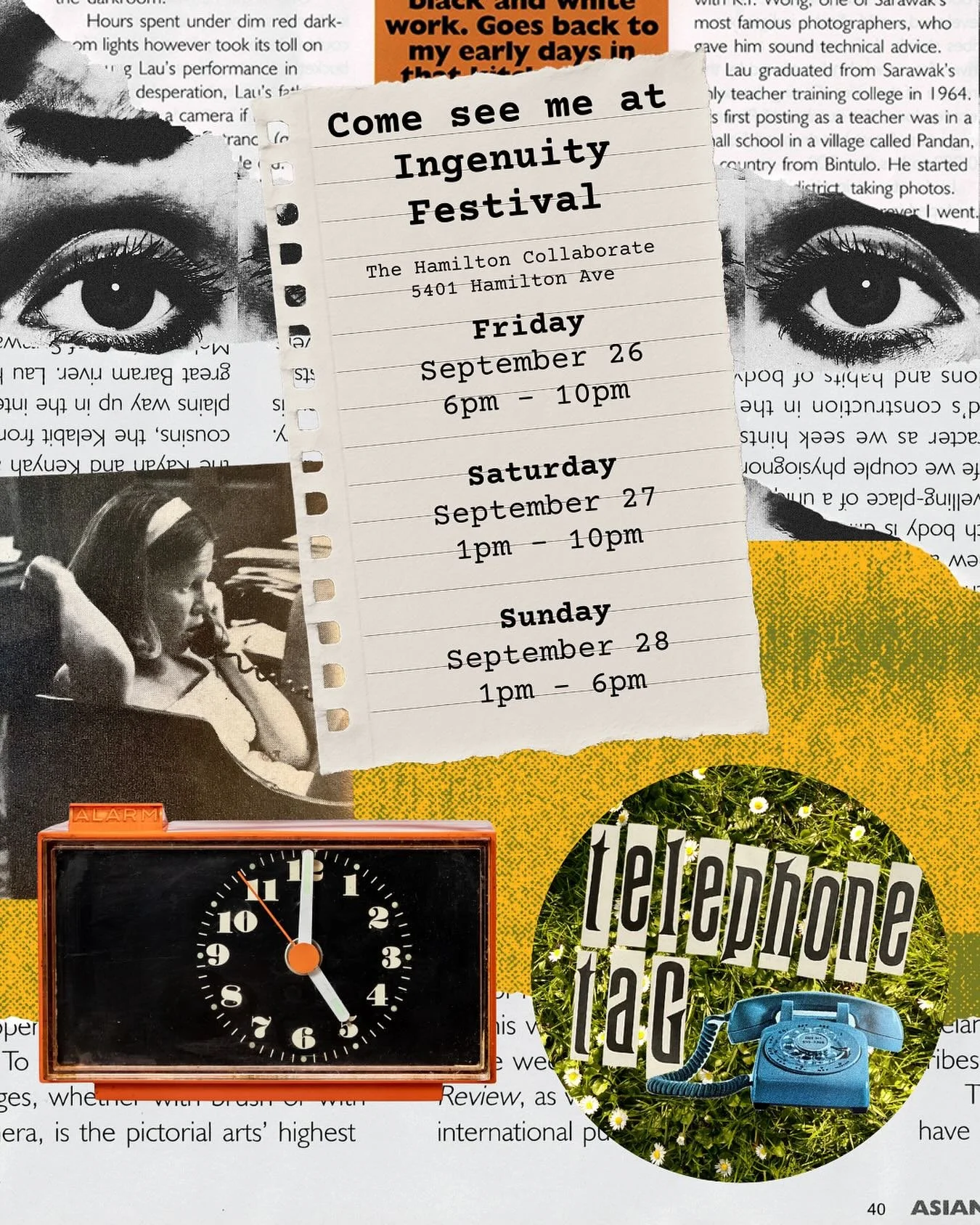 handmade - mixed media
heavy on the nostalgia
DIY *charm necklaces*
accessories &bull; stickers &bull; zines 
collage kits &bull; pins &bull; magnets