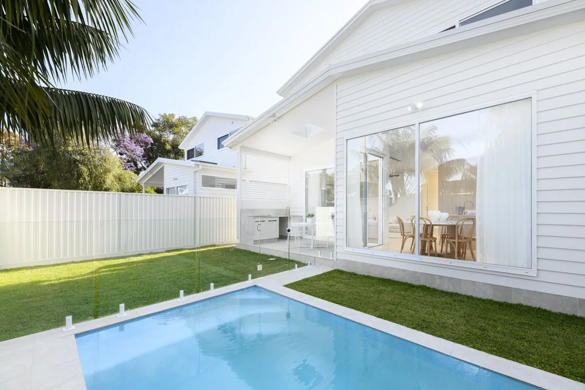 Garden and pool, 20A Bilga Street, Kirrawee