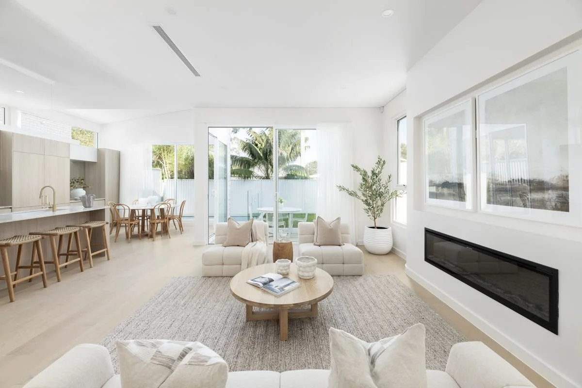 Open plan kitchen, dining and living, 20A Bilga Street, Kirrawee