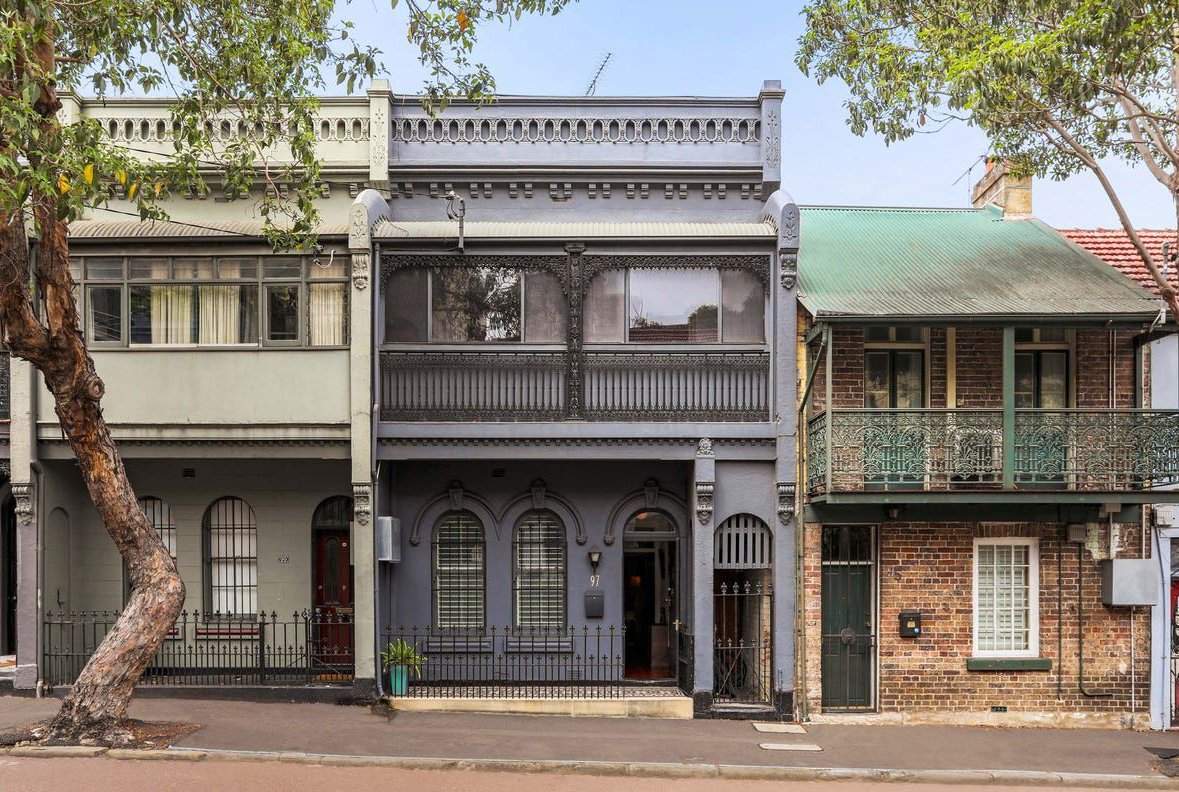 Exterior, 97 Fitzroy Street, Surry Hills