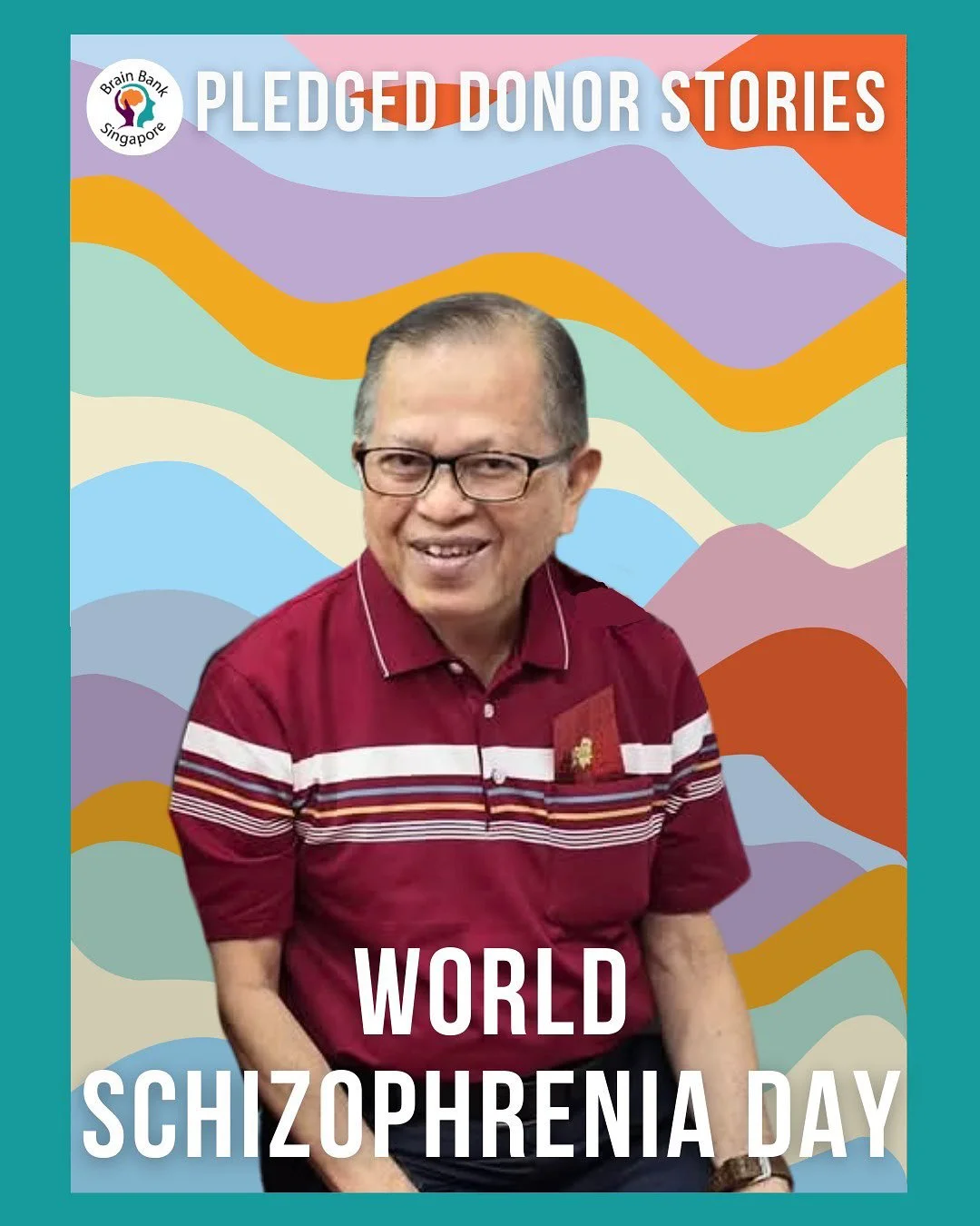 Today is World Schizophrenia Day, a time to shine a light on one of the most misunderstood mental health conditions. 

Meet Mr Tan, a gentle soul who has lived with schizophrenia for many years and who chose to be a brain donor in 2021. 

He is grate