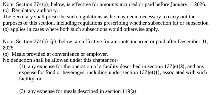 2026 Employer Meal Deduction Changes: What Business Owners Need to Know