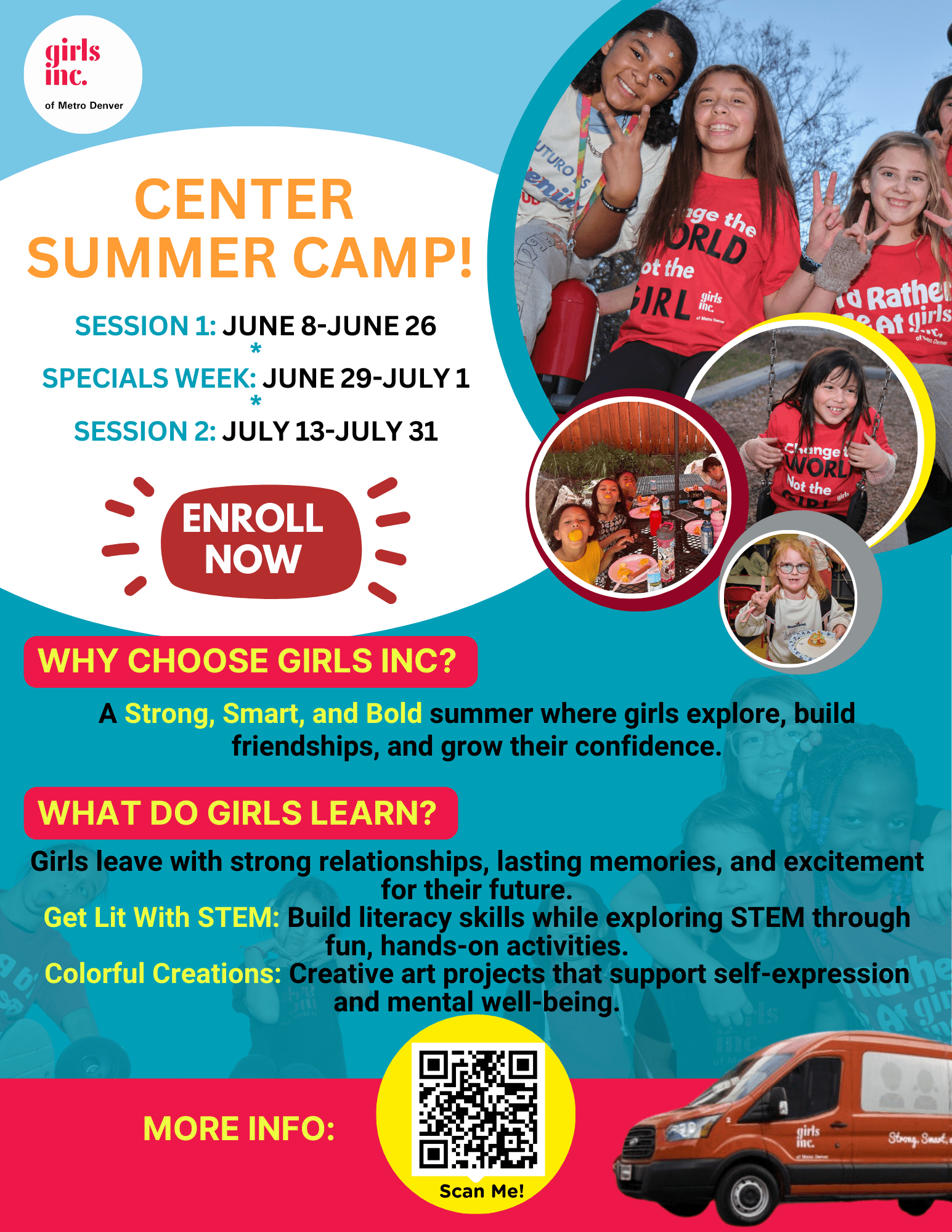 Girls, Inc Summer Camps