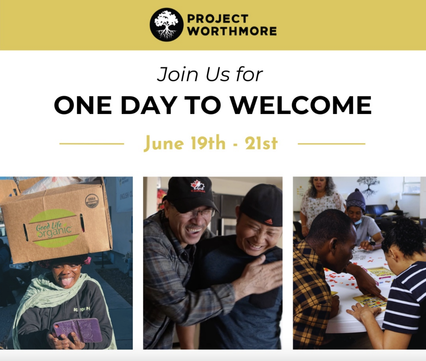 One Day to Welcome