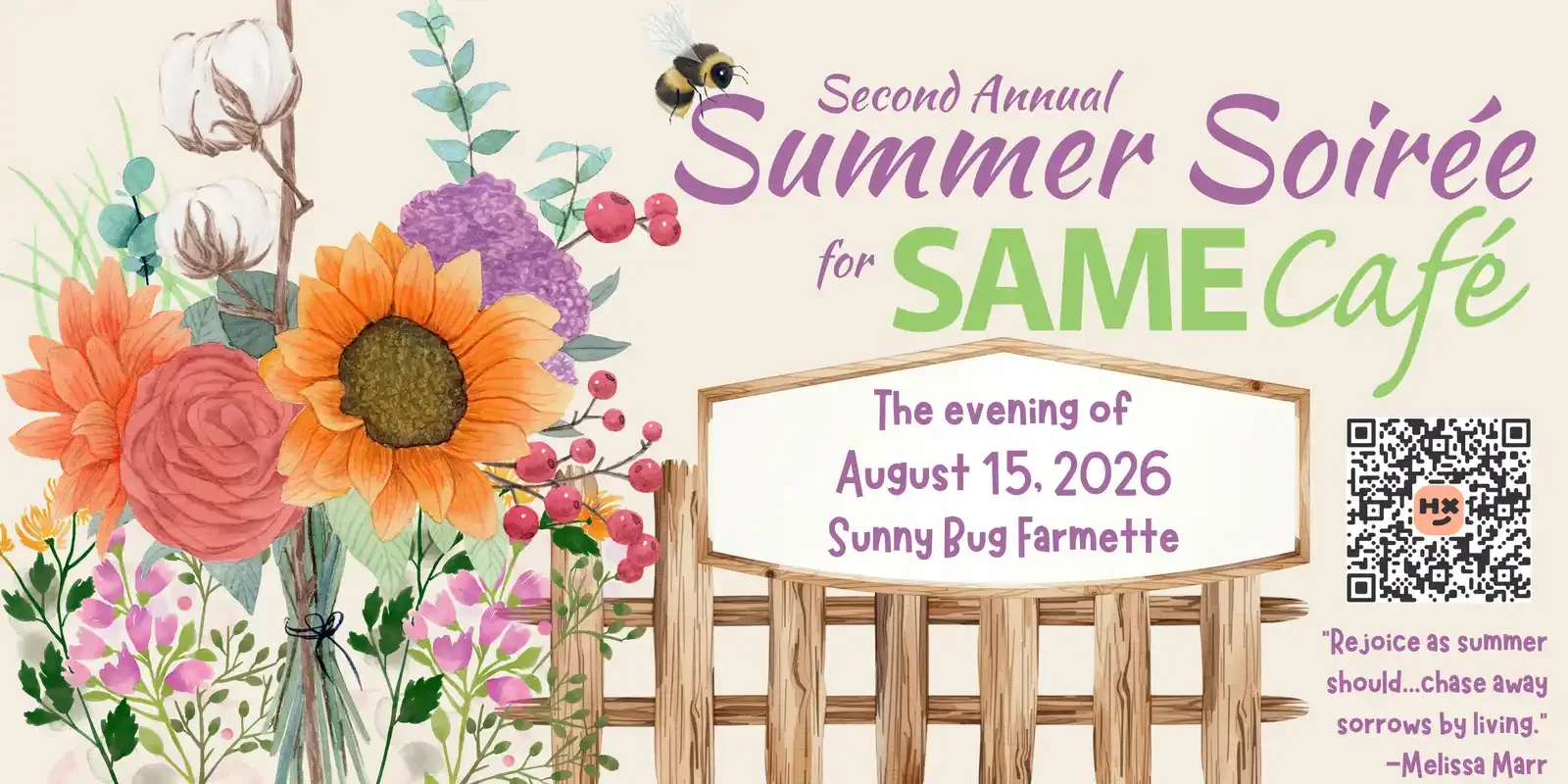 Summer Soiree for SAME Cafe
