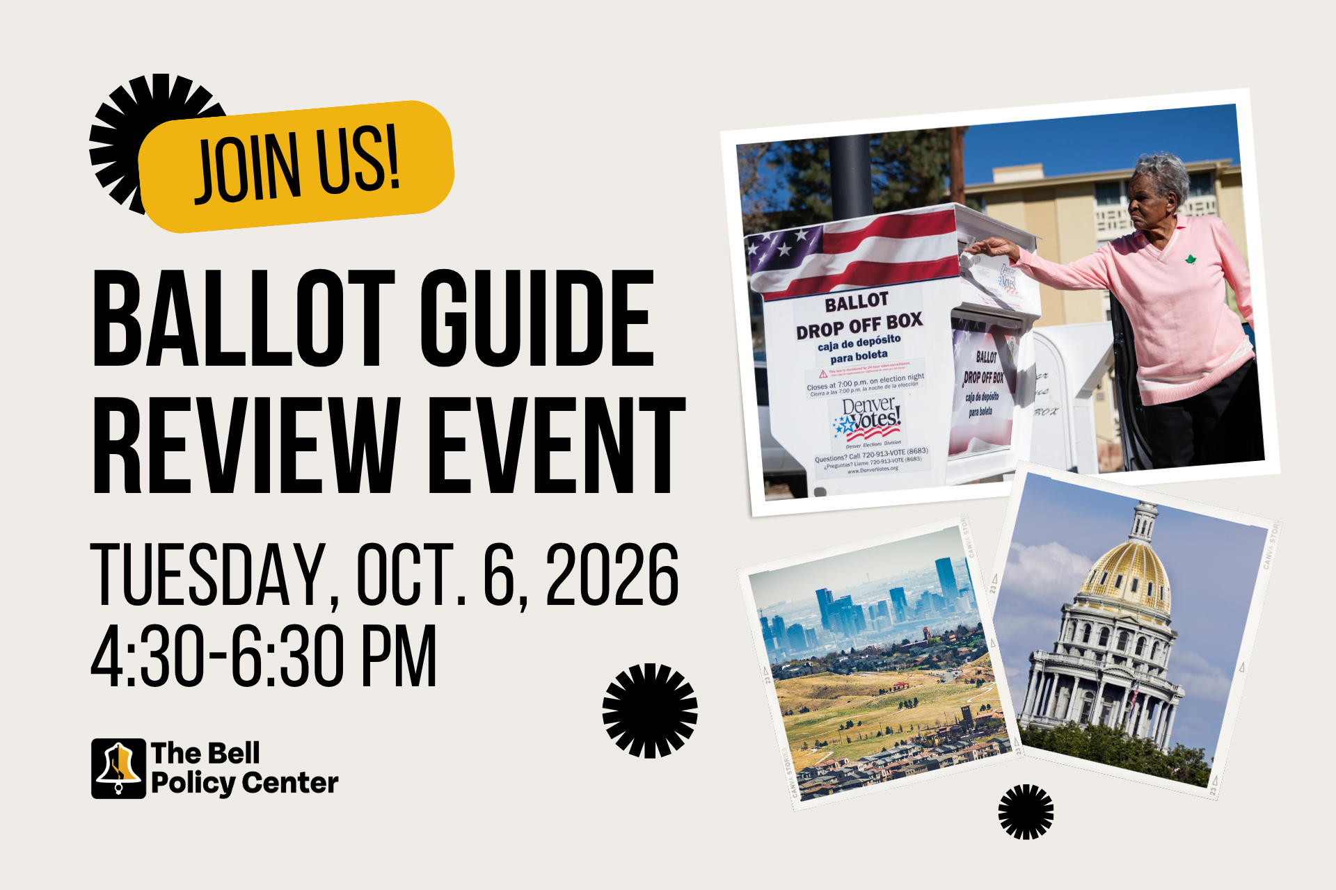 Bell Center Ballot Guide Review Event