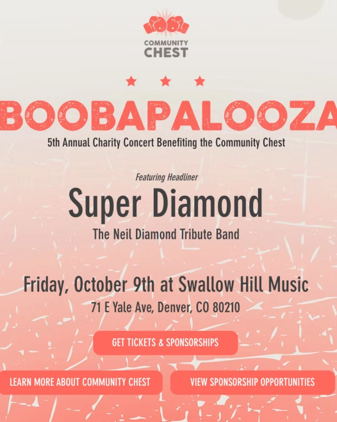 You’re invited to the 5th Annual Boobapalooza!
