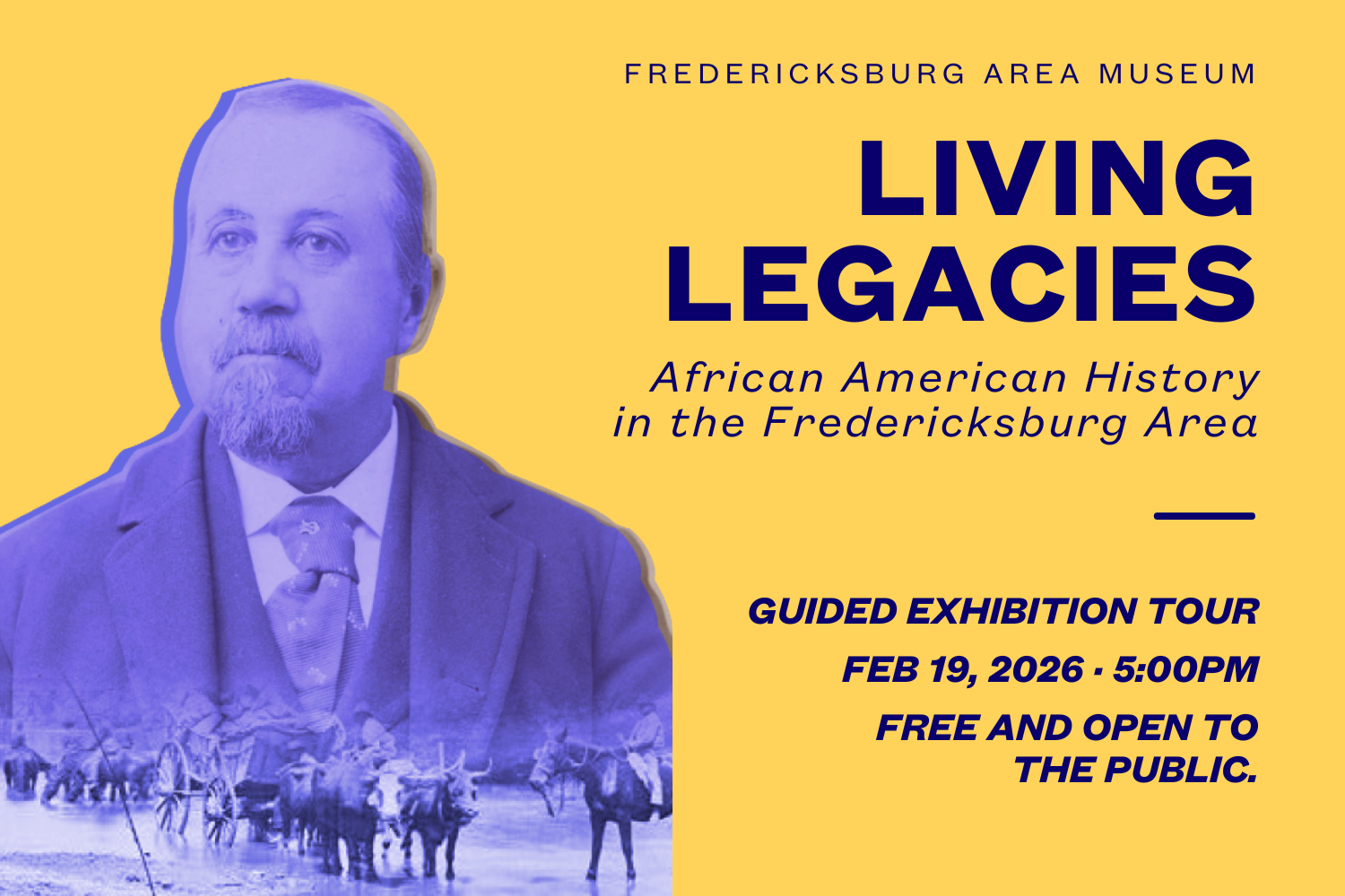 Guided Tour: Living Legacies Exhibition [5:00pm]