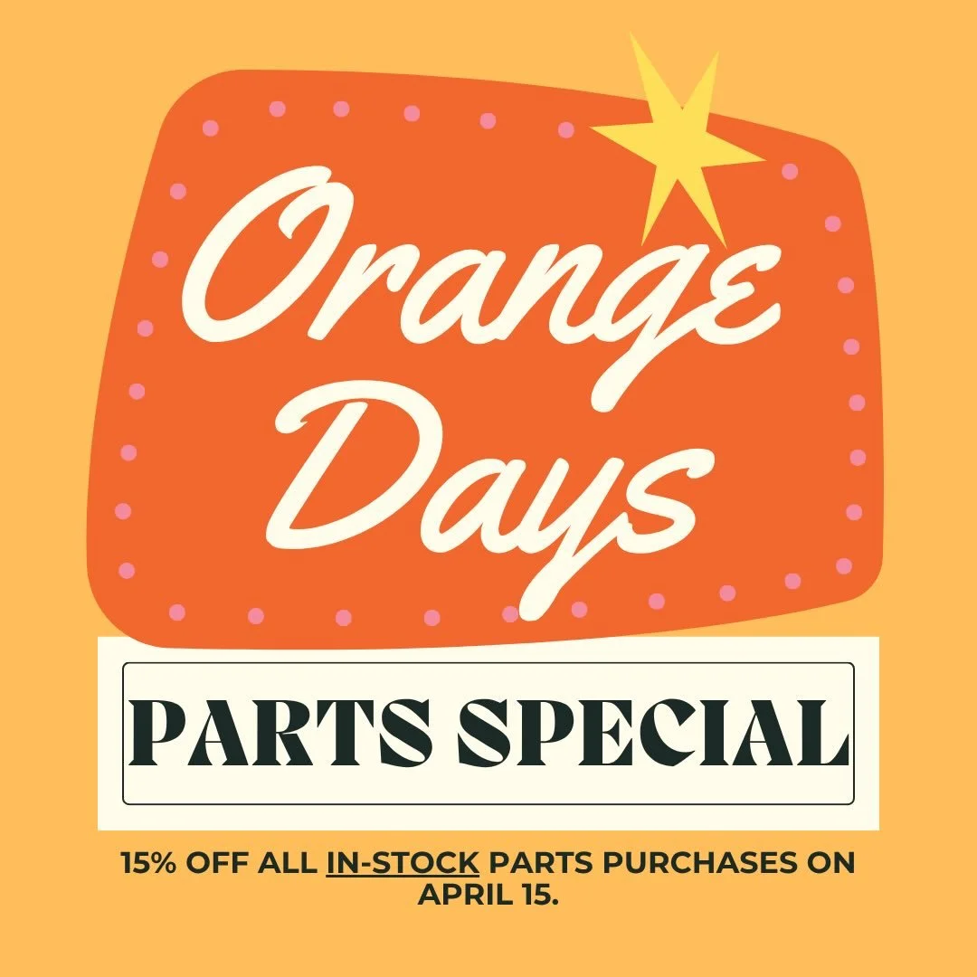 APRIL 15: 10% off all IN-STOCK Parts Purchases.

Orange Days Special. One Day Only.

#kubota #kubotadealer #kubotaorangedays