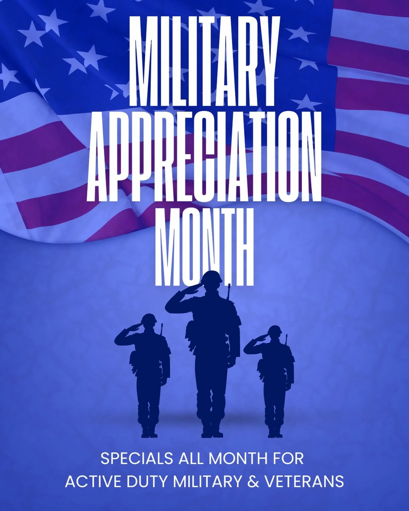 Stop by and check out our specials for this month! Additional specials for Active Duty Military &amp; Veterans. Proof of service is required.

#kubotadealer #militaryappreciationmonth