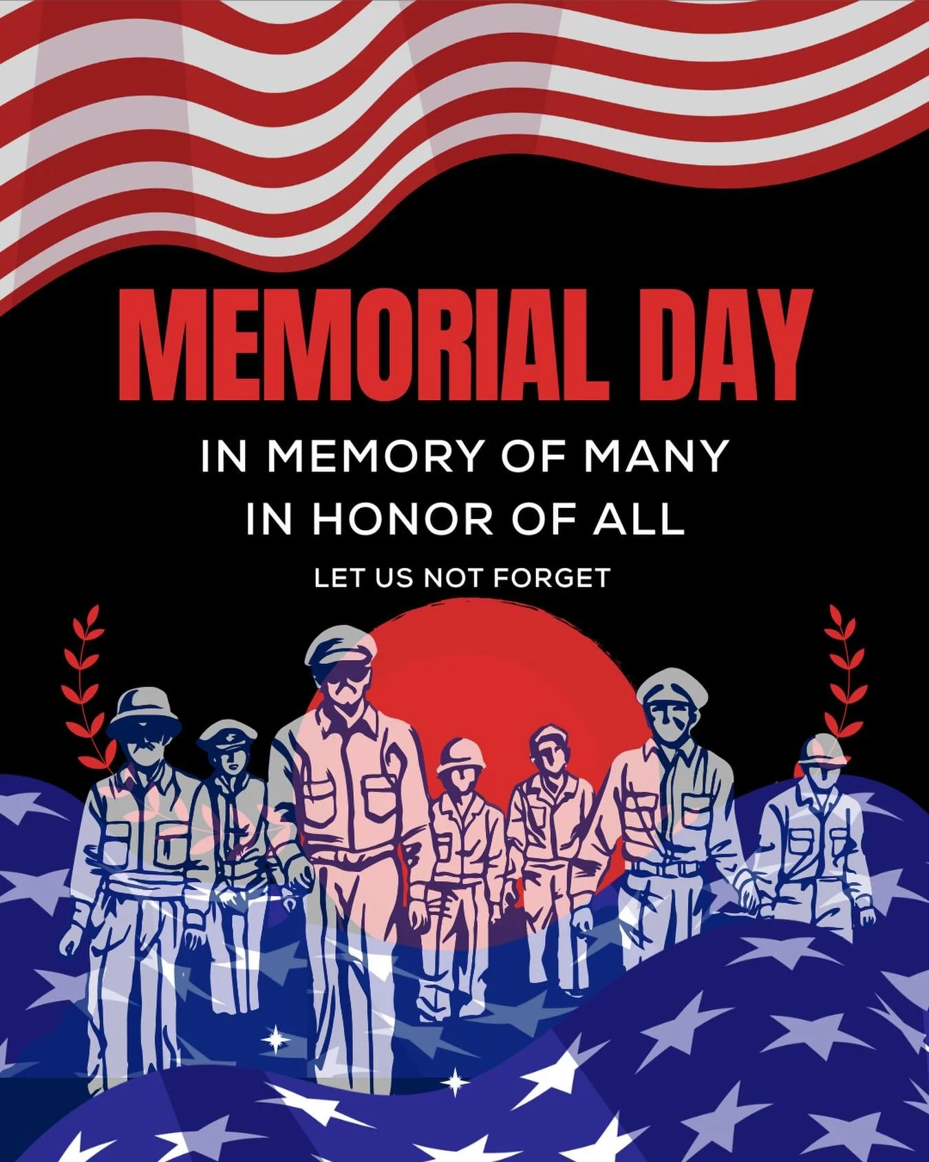 In honor of all who have served.

#memorialday
