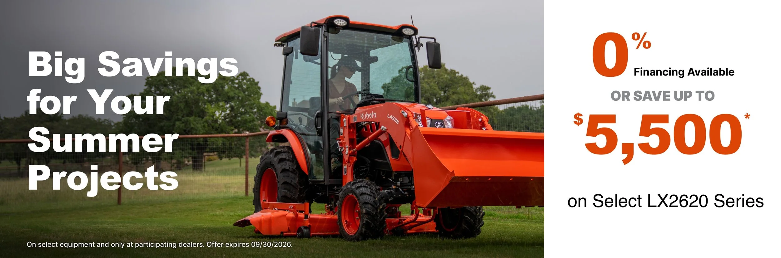 Sales & Financing — Gene & Matt Tractor Sales, Inc.