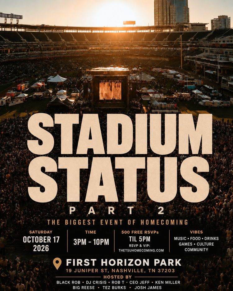 Stadium Status Part 2 — event flyer