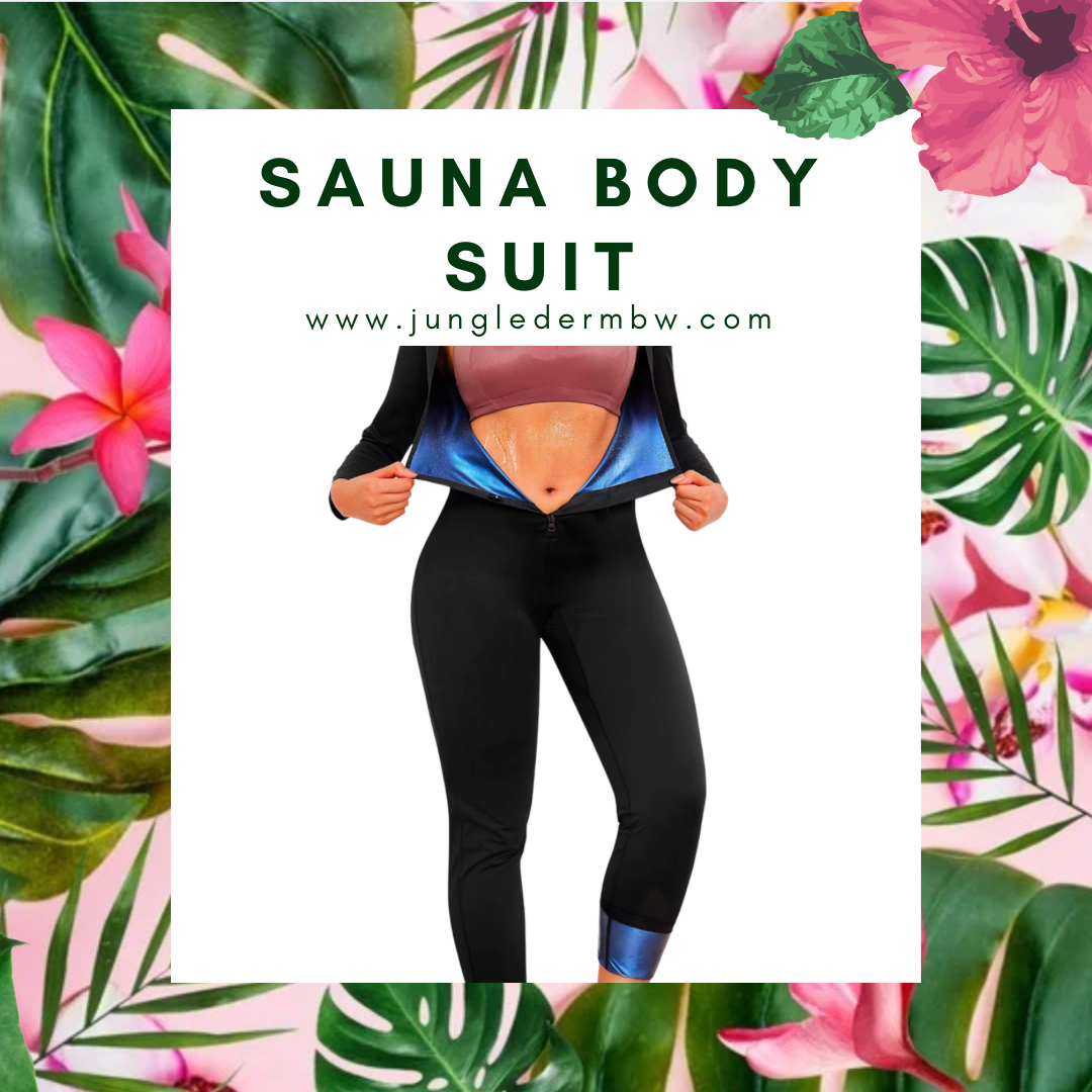 🔥 Jungle Derm Sauna Bodysuit – Long Sleeve Leggings