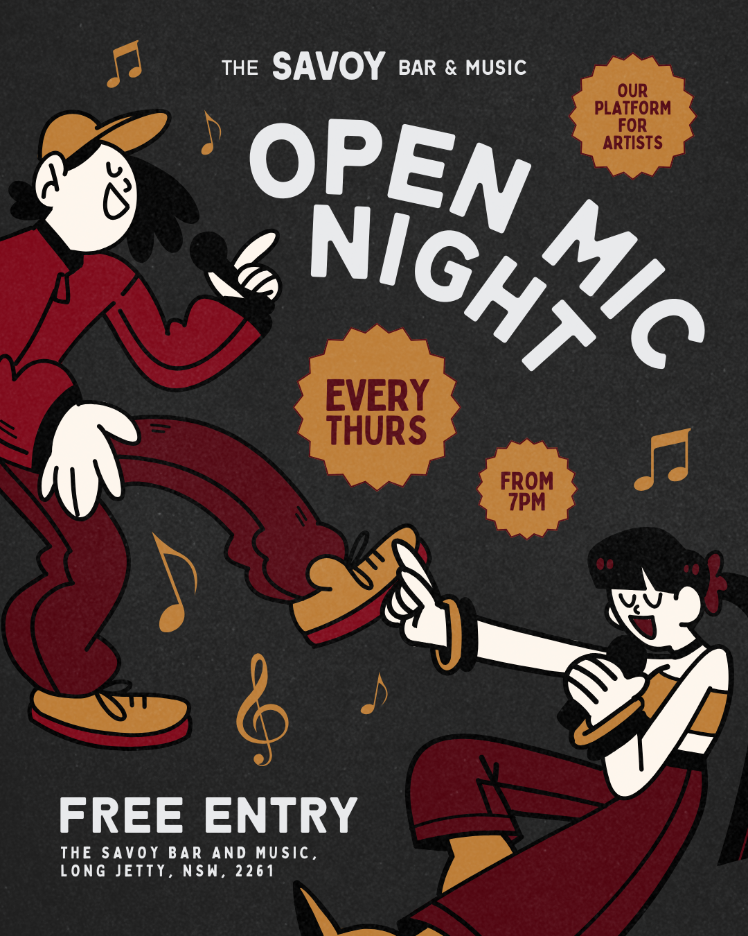 The Savoy, Open Mic Night - Every Tuesday