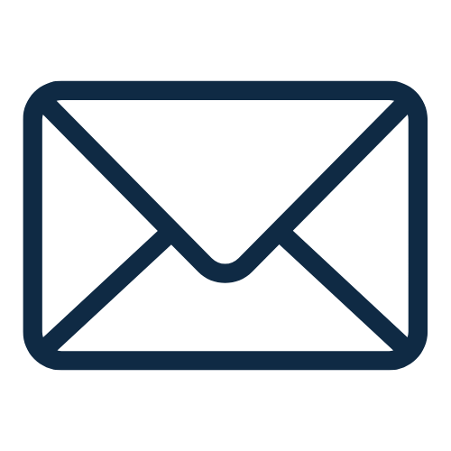 Icon of an envelope representing email or message