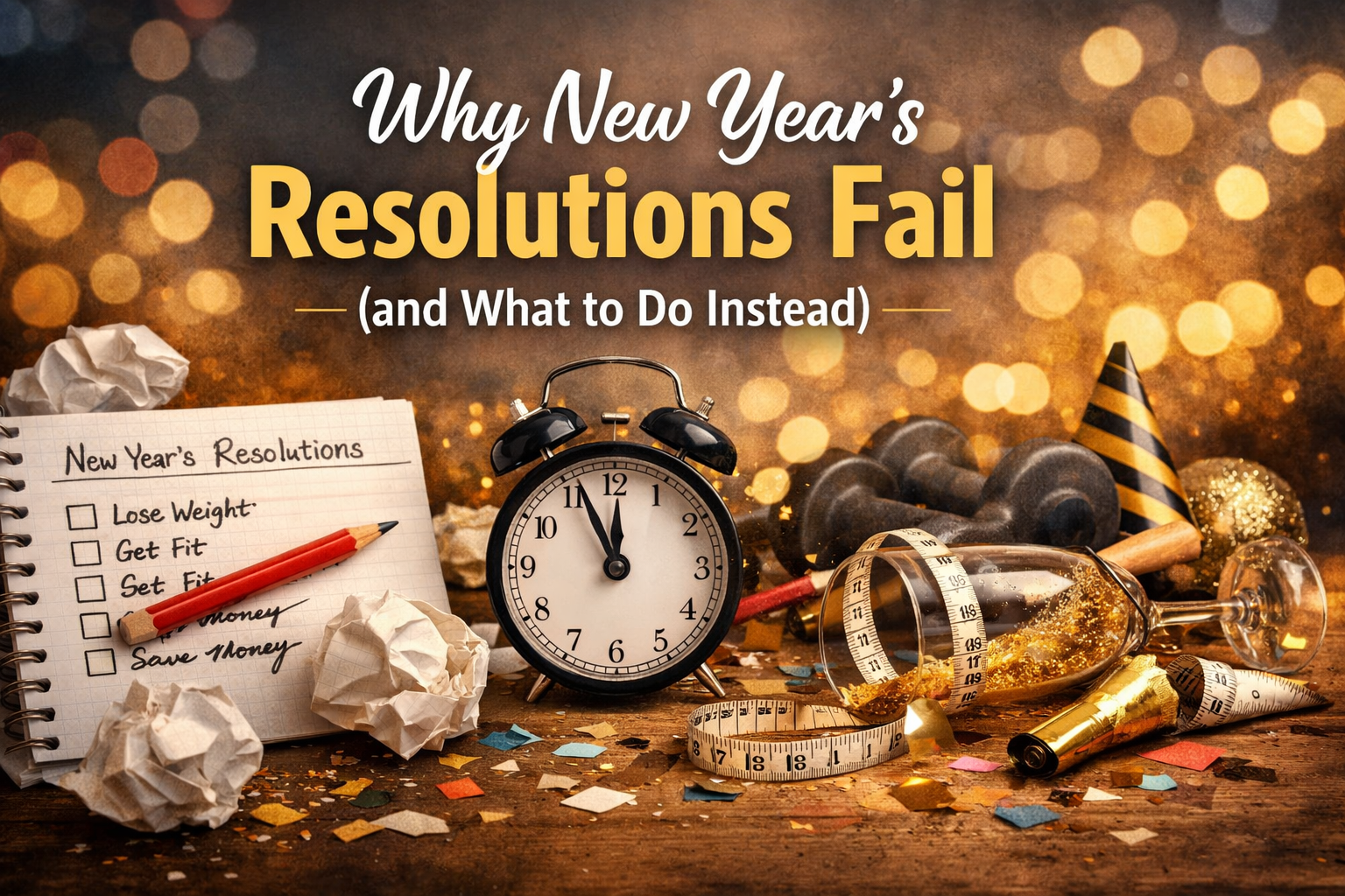 New Year, New You! New year, Better goals.