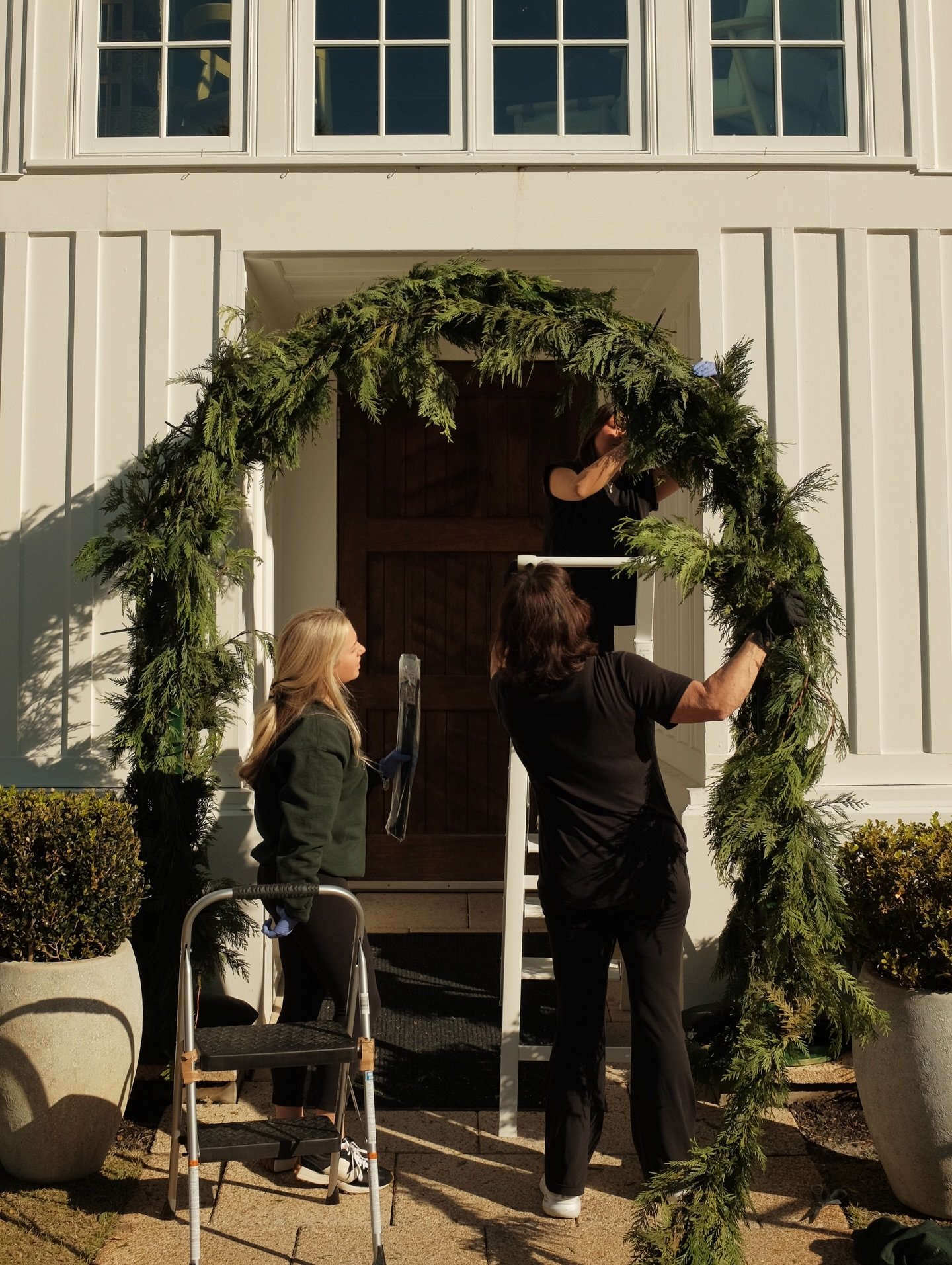 Behind the scenes recap from Britt and Sammy&rsquo;s wedding weekend. We had so much fun while flowering for them!!